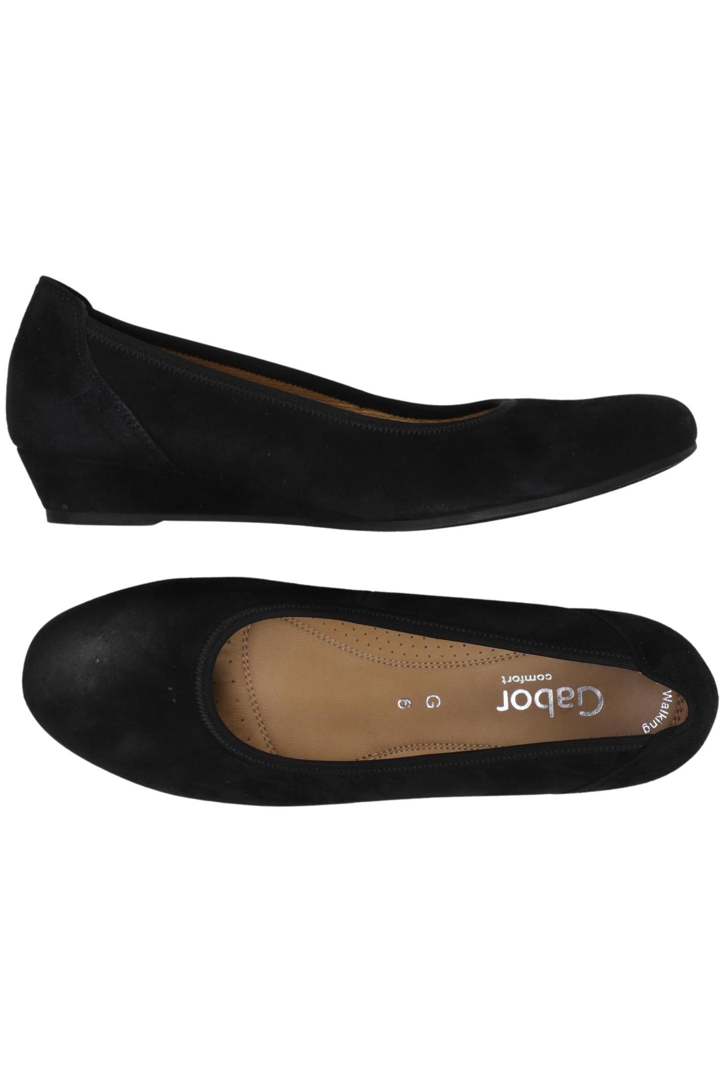 

Gabor Damen Ballerinas, schwarz, Gr. 6