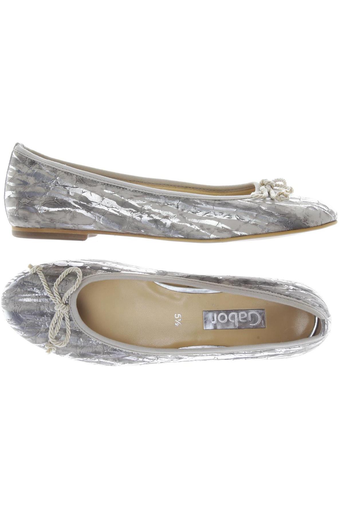 

Gabor Damen Ballerinas, grau, Gr. 5.5