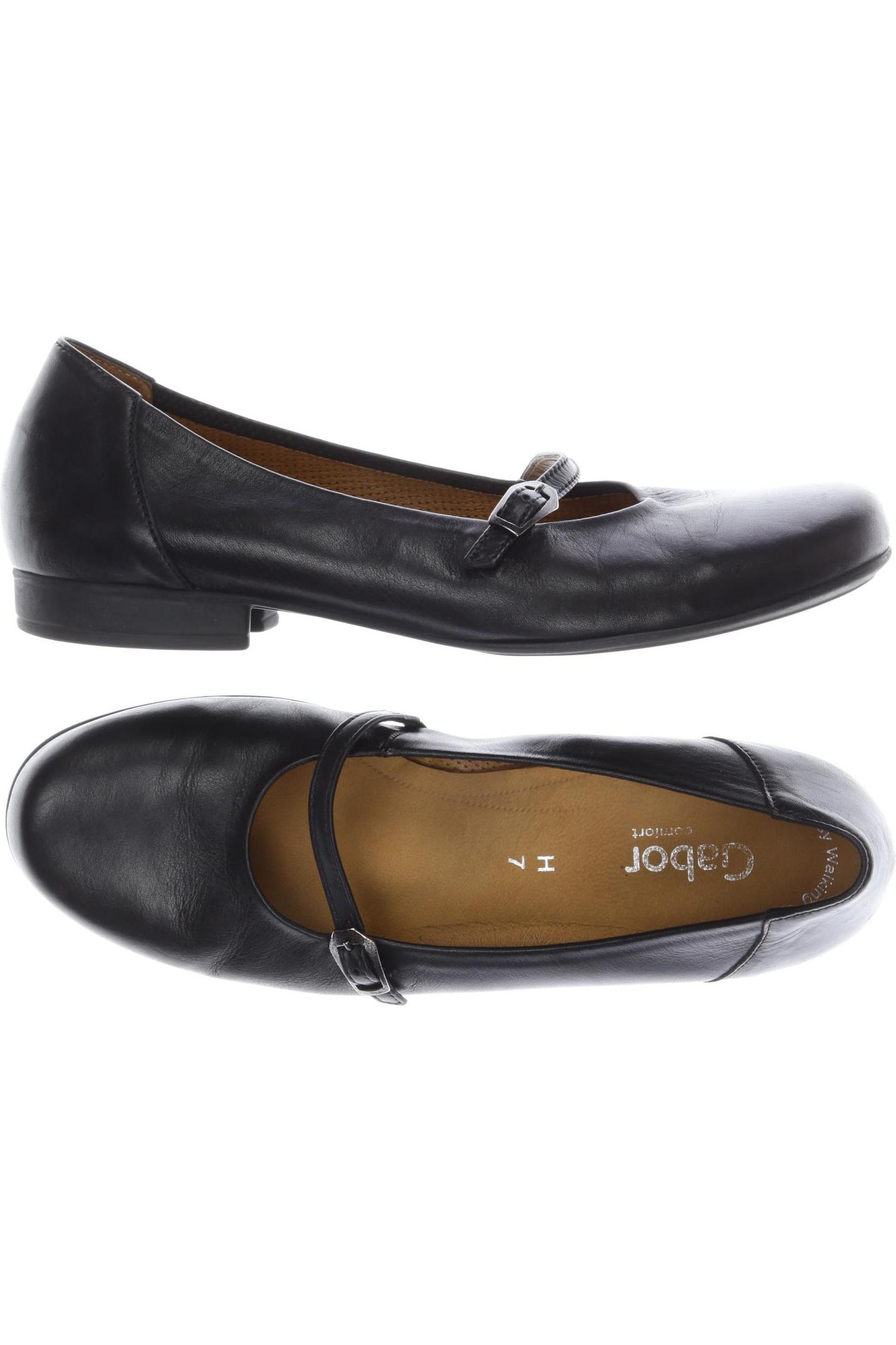 

Gabor Damen Ballerinas, schwarz, Gr. 7
