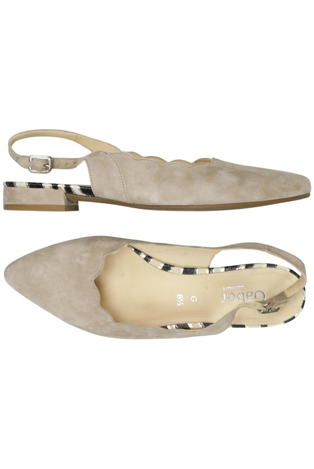 

Gabor Damen Ballerinas, beige, Gr. 6.5