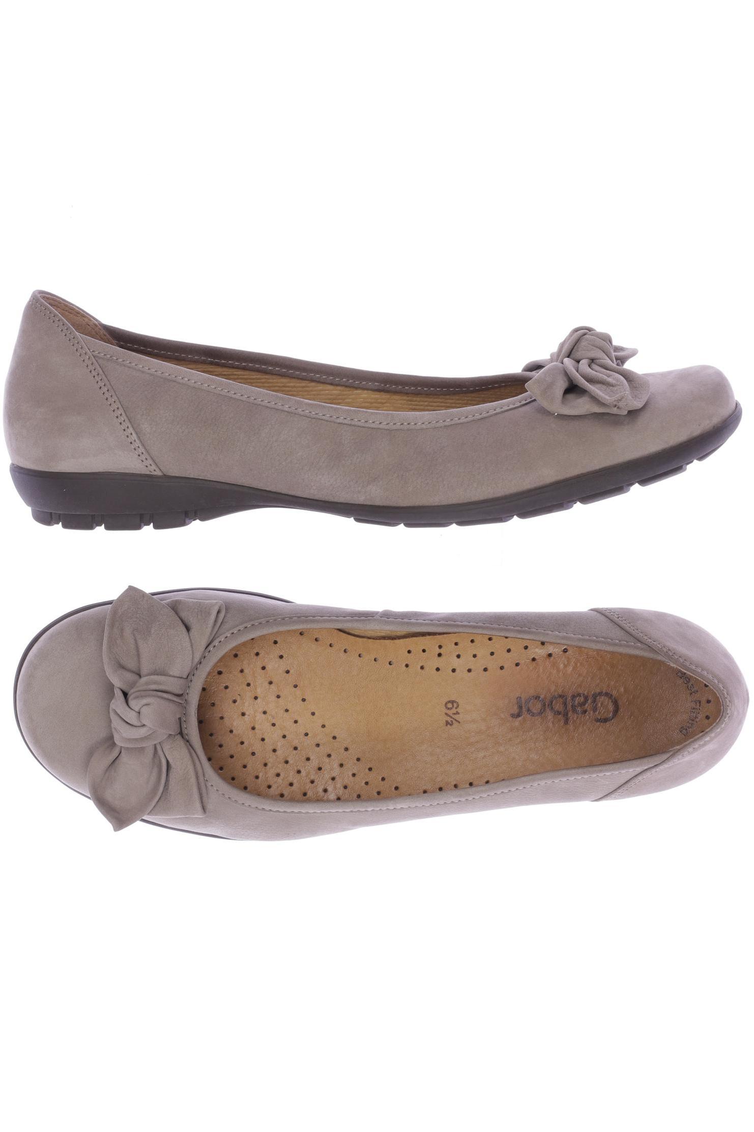 

Gabor Damen Ballerinas, beige, Gr. 6.5