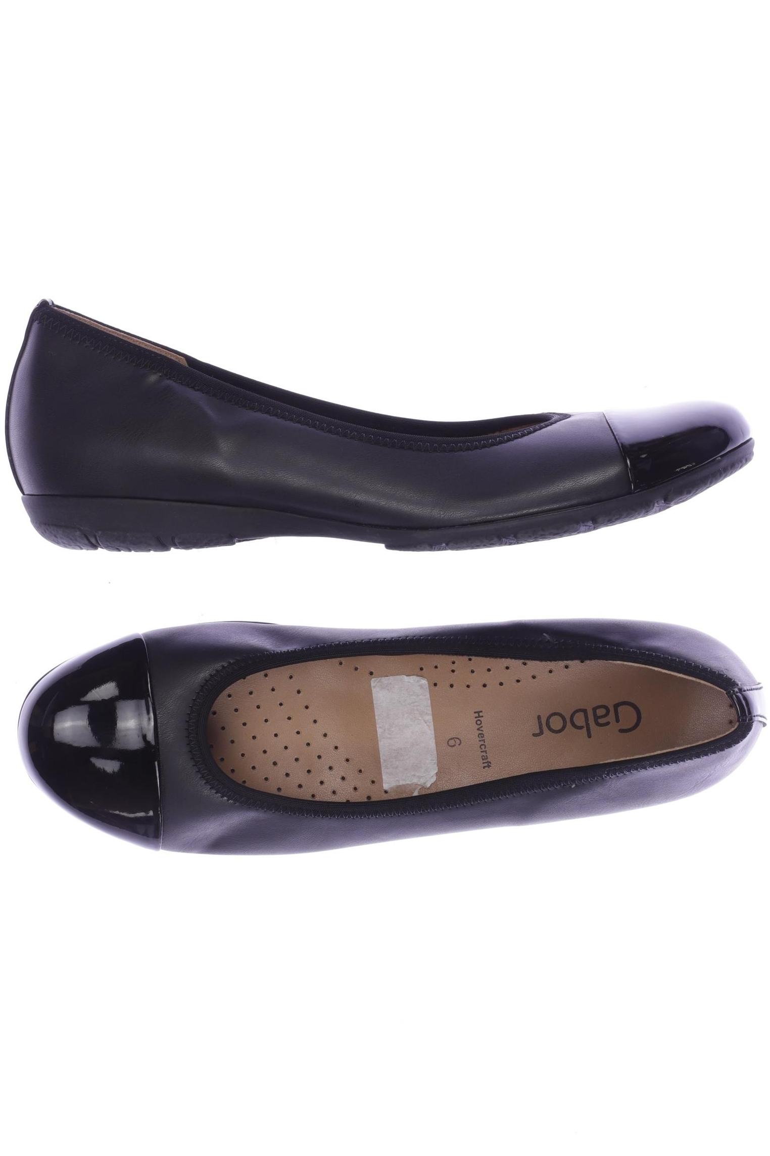 

Gabor Damen Ballerinas, schwarz, Gr. 6