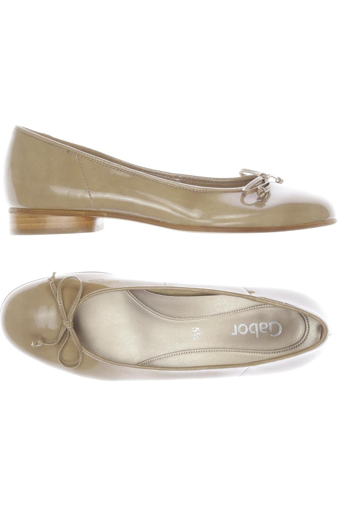 

Gabor Damen Ballerinas, beige, Gr. 5.5