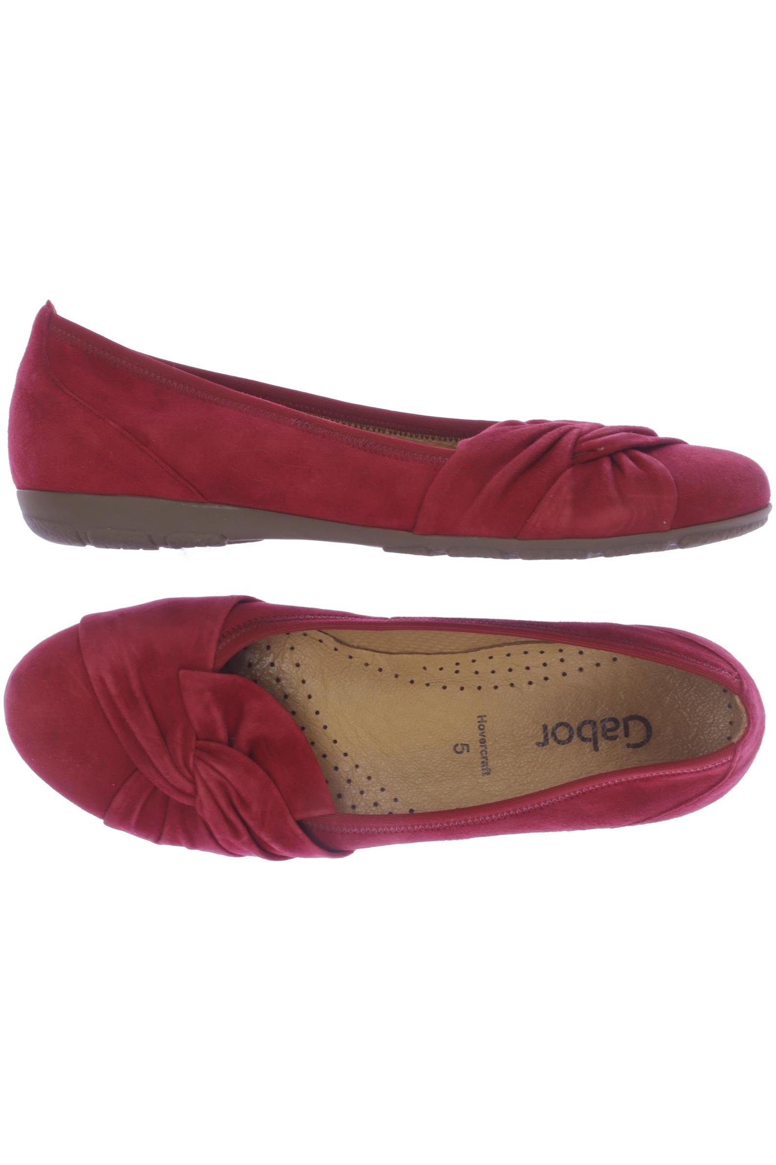

Gabor Damen Ballerinas, rot, Gr. 5
