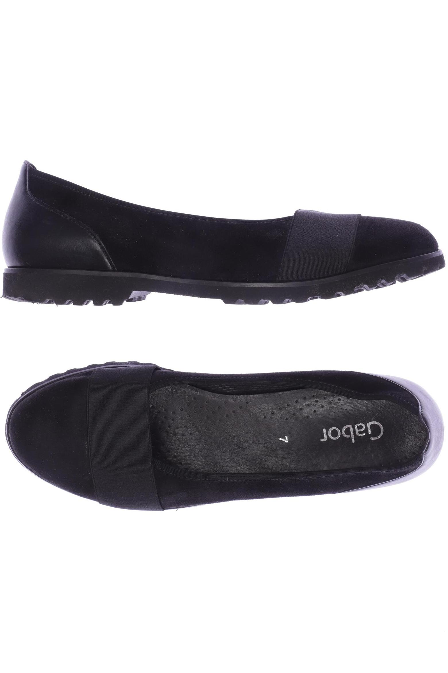

Gabor Damen Ballerinas, schwarz, Gr. 7