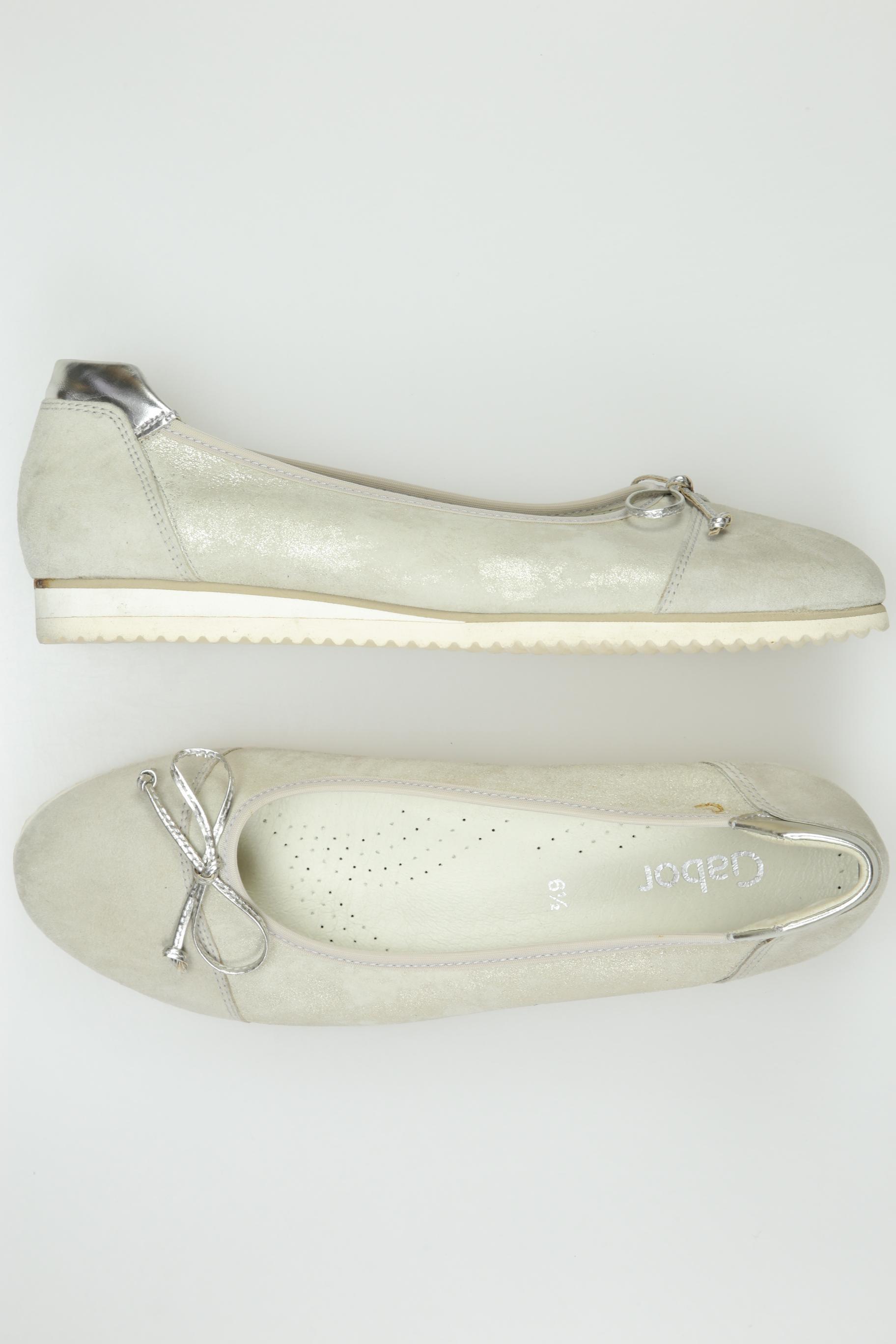 

Gabor Damen Ballerinas, cremeweiß, Gr. 6.5