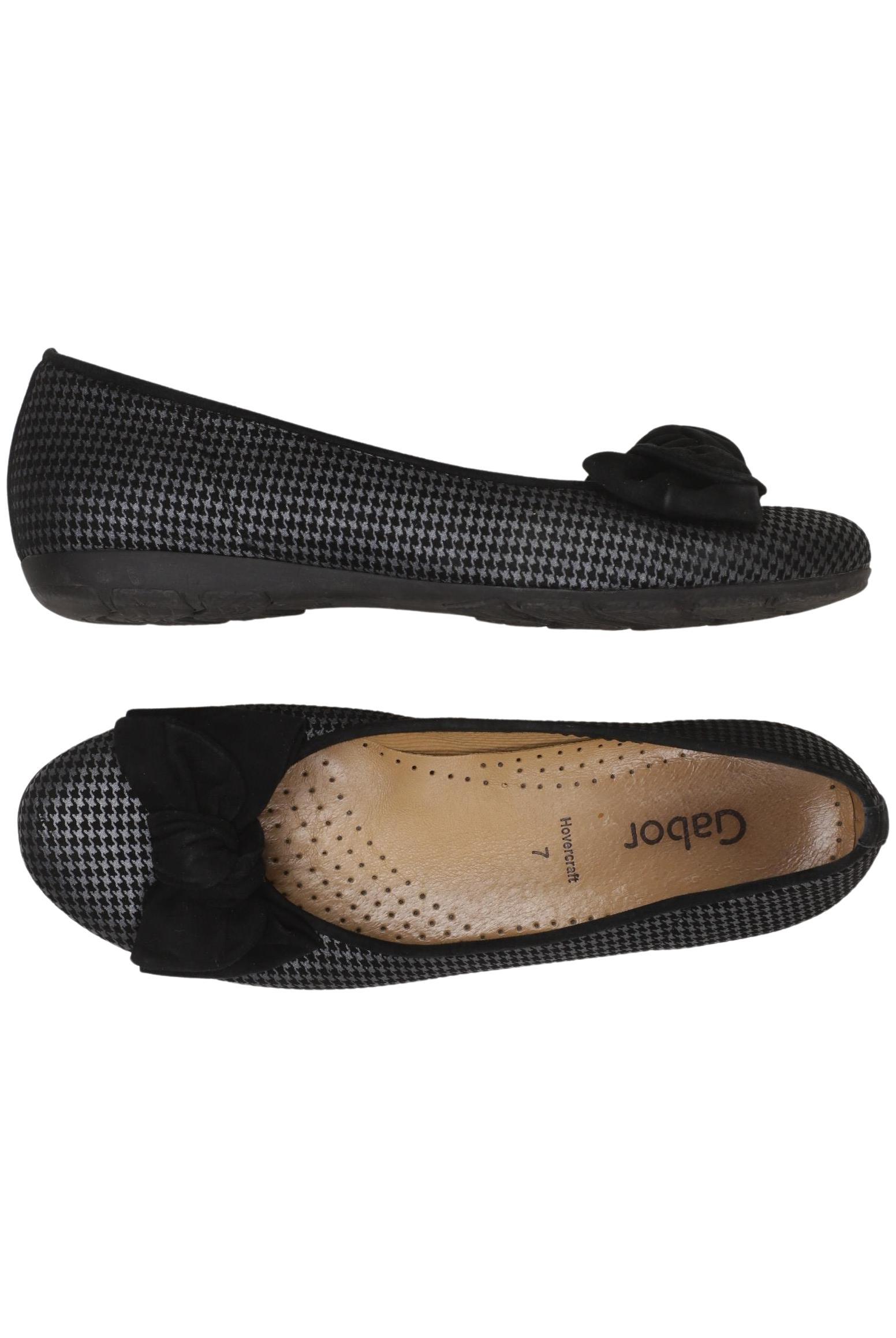 

Gabor Damen Ballerinas, schwarz, Gr. 7