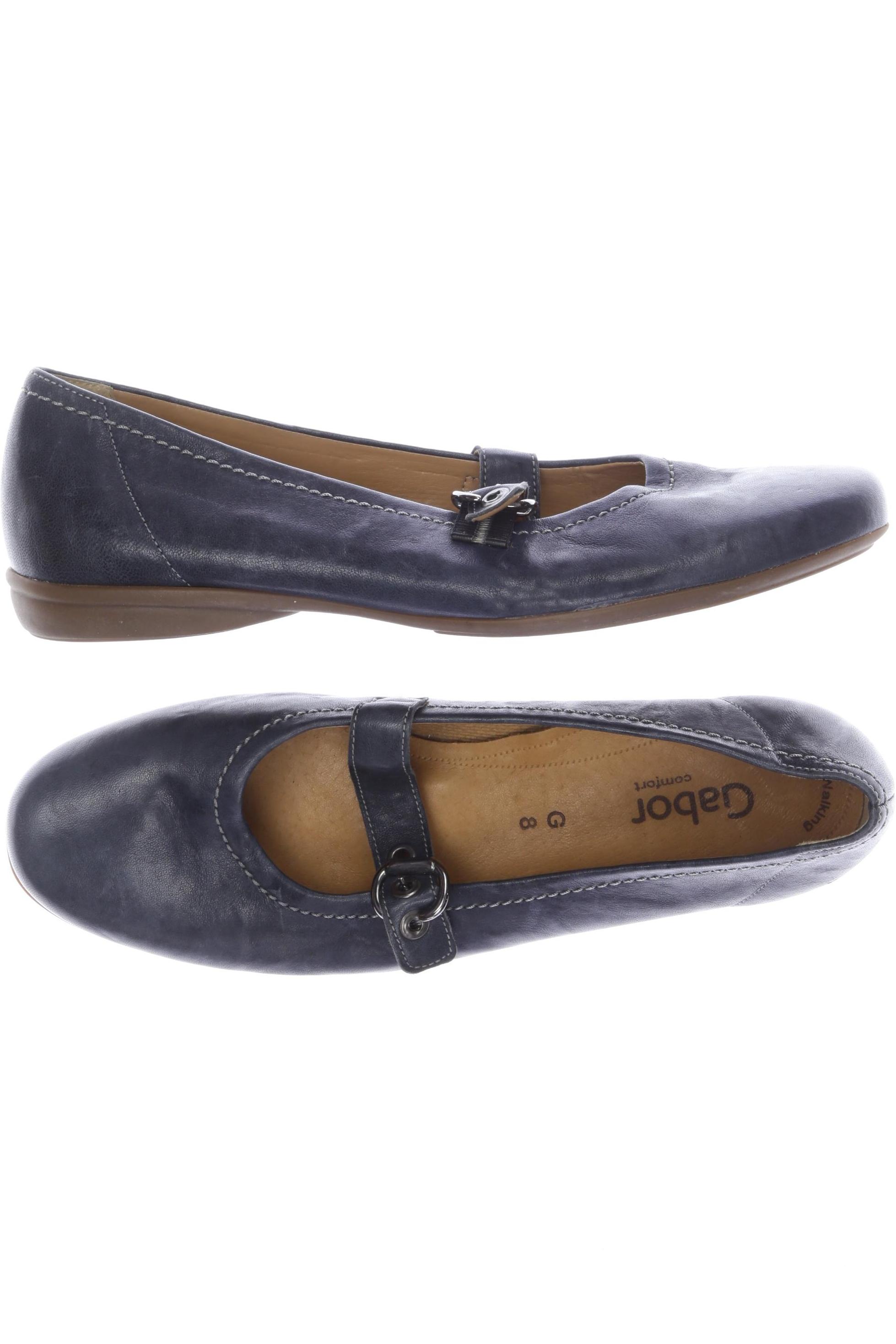 

Gabor Damen Ballerinas, marineblau, Gr. 8