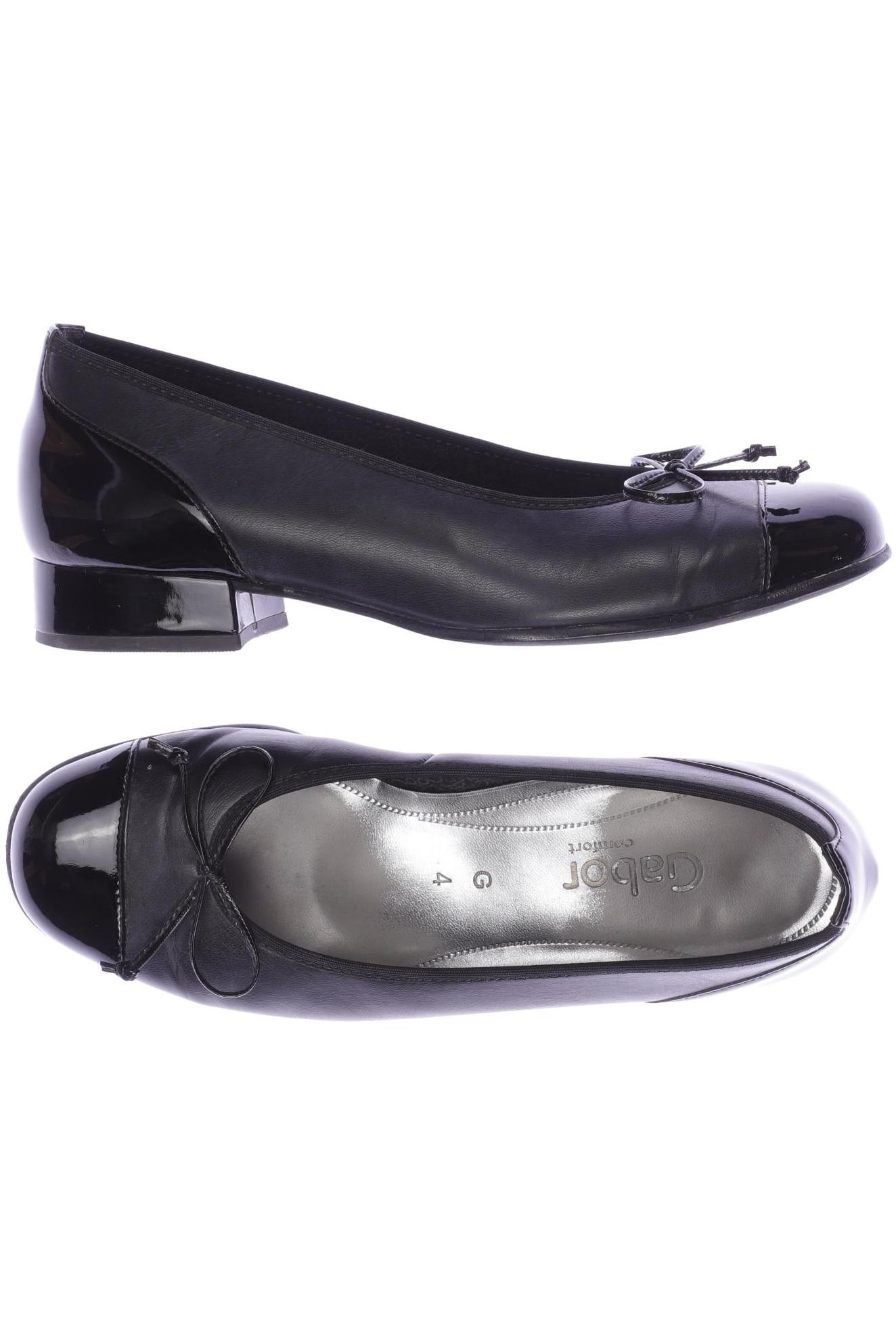 

Gabor Damen Ballerinas, schwarz, Gr. 4
