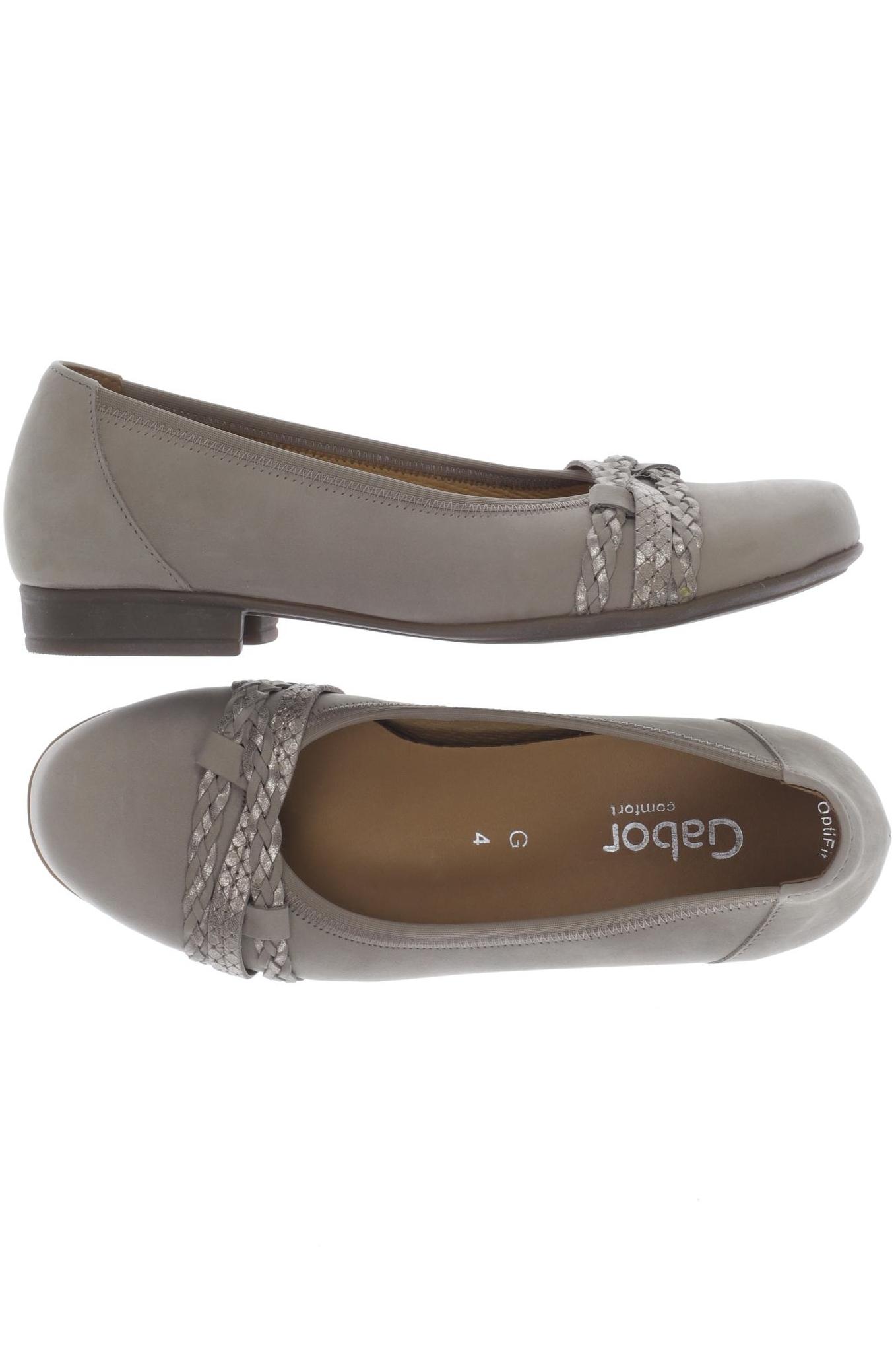 

Gabor Damen Ballerinas, beige, Gr. 4