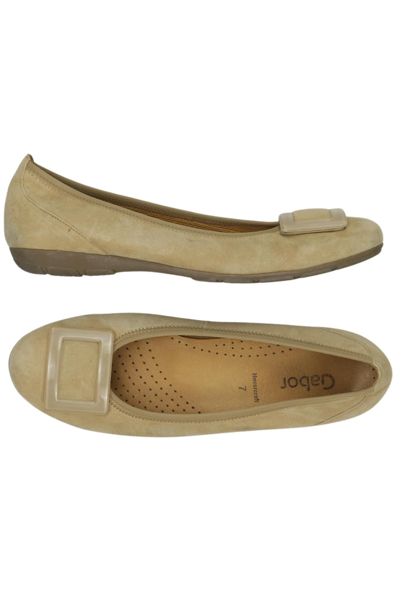 

Gabor Damen Ballerinas, beige, Gr. 7