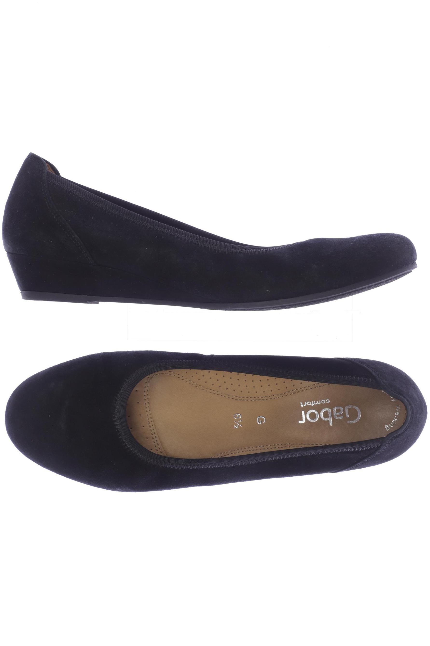 

Gabor Damen Ballerinas, schwarz, Gr. 6.5