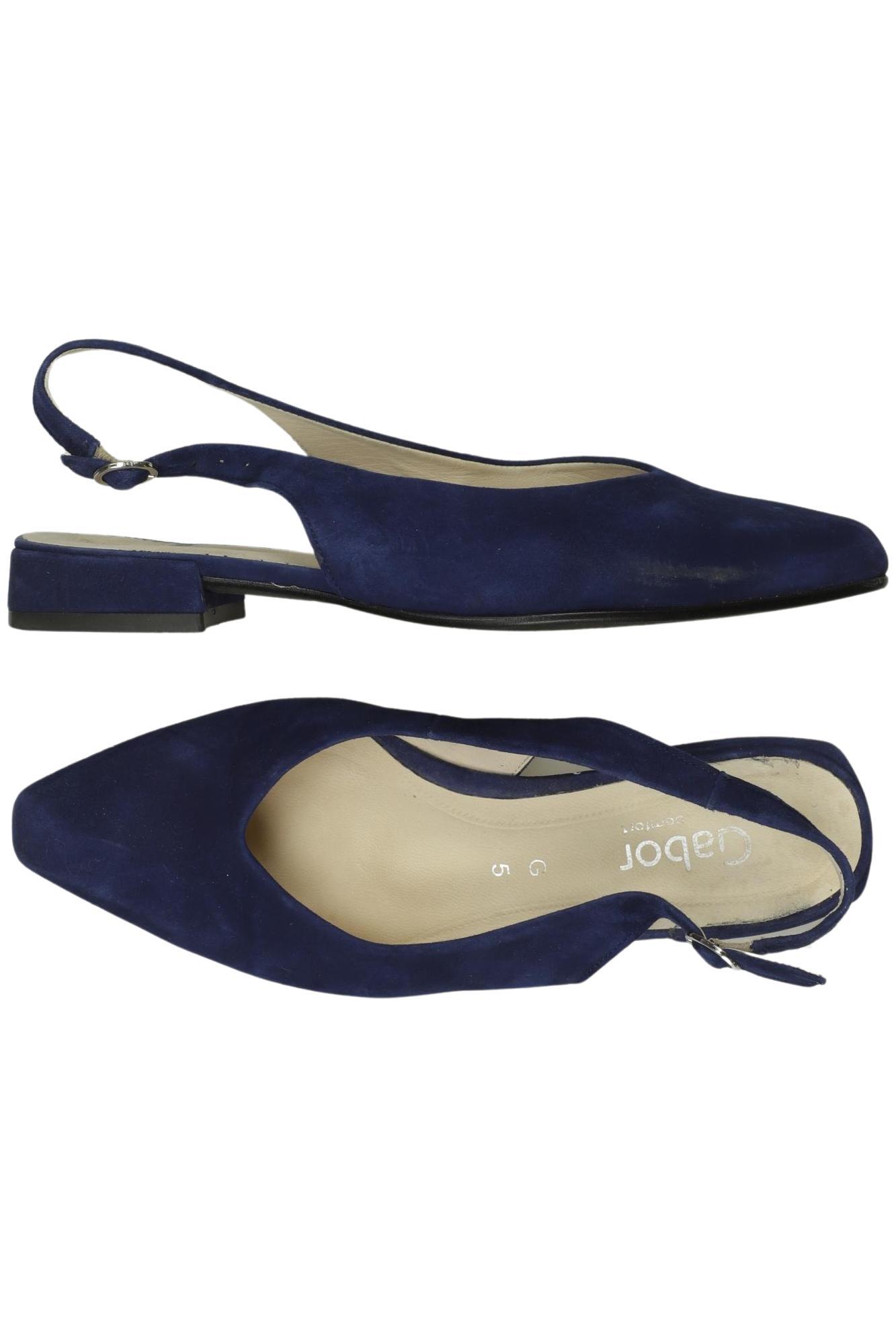 

Gabor Damen Ballerinas, marineblau, Gr. 5