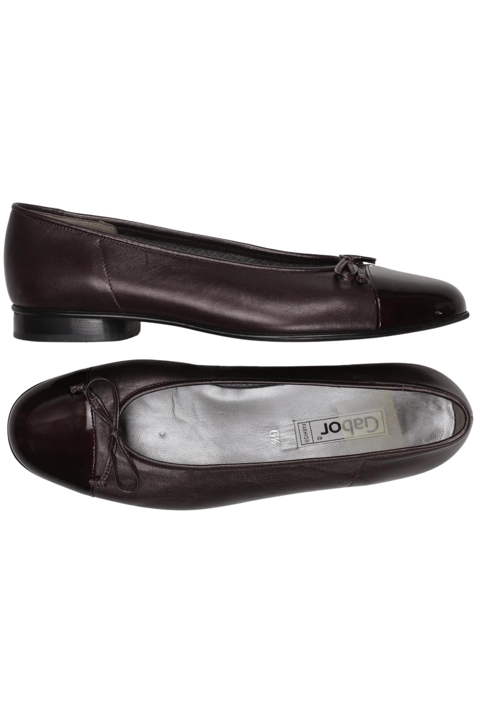 

Gabor Damen Ballerinas, bordeaux, Gr. 6.5