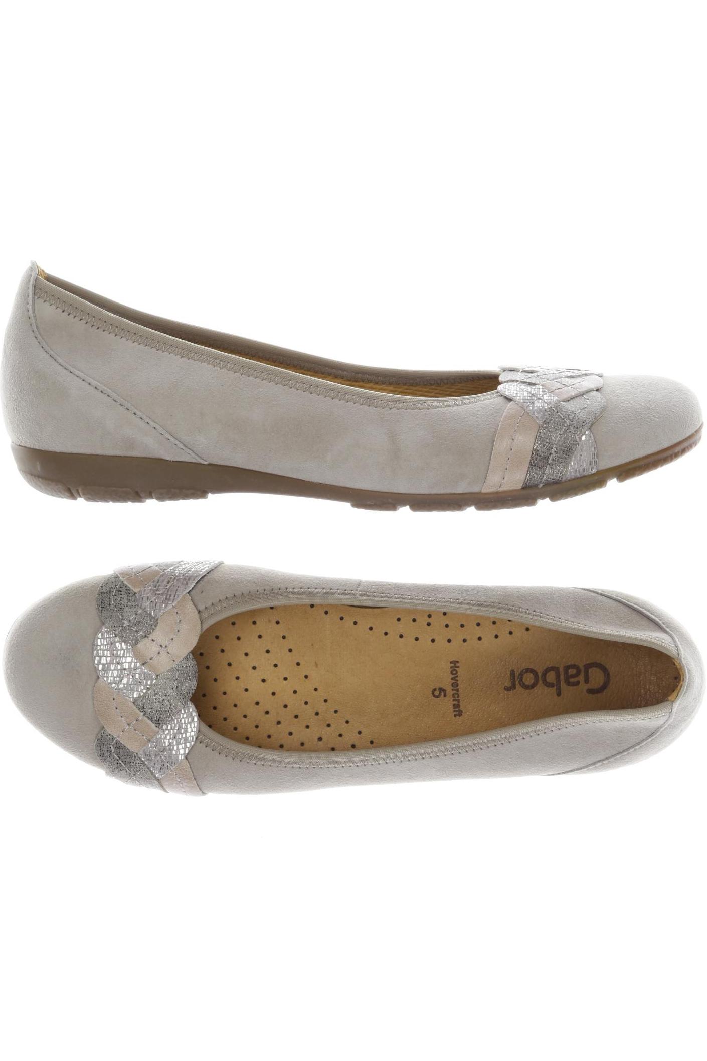 

Gabor Damen Ballerinas, grau, Gr. 5