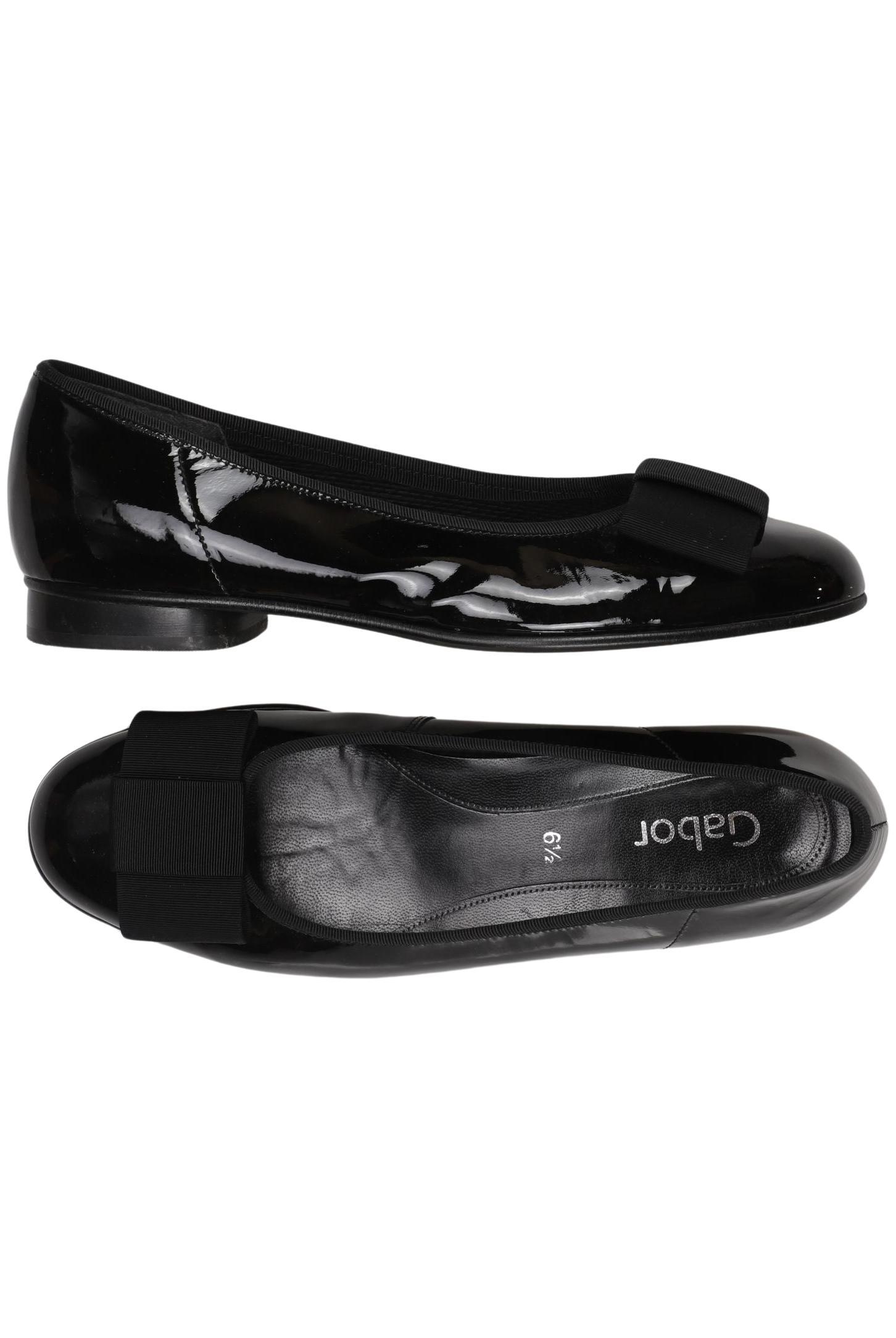 

Gabor Damen Ballerinas, schwarz, Gr. 6.5