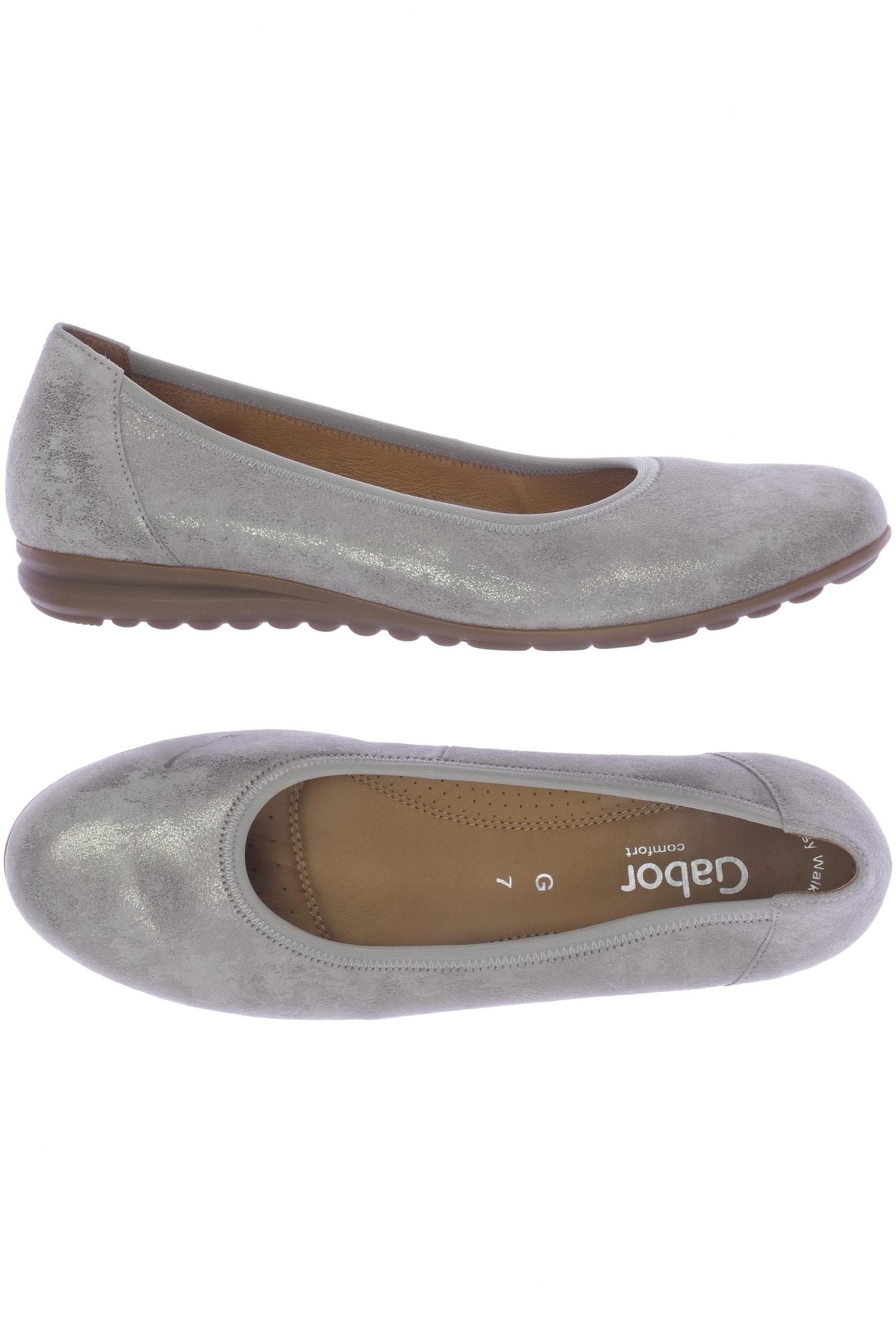 

Gabor Damen Ballerinas, grau, Gr. 7