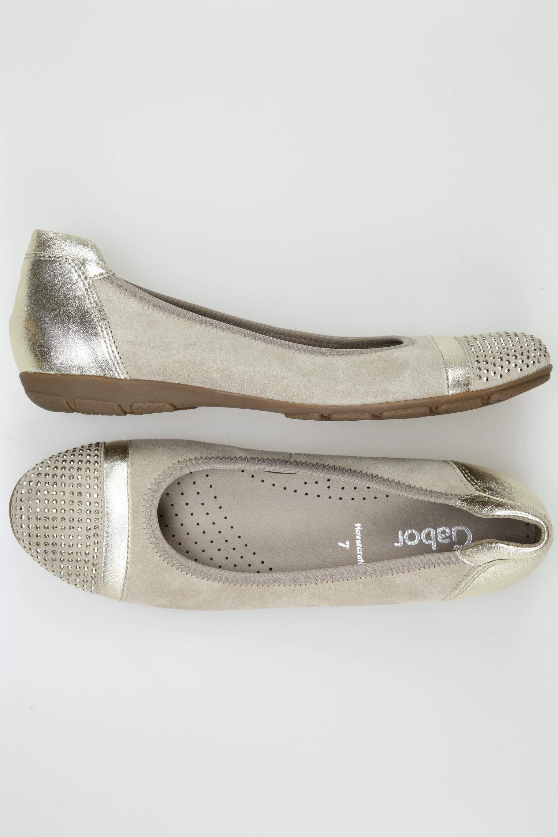 

Gabor Damen Ballerinas, beige, Gr. 7