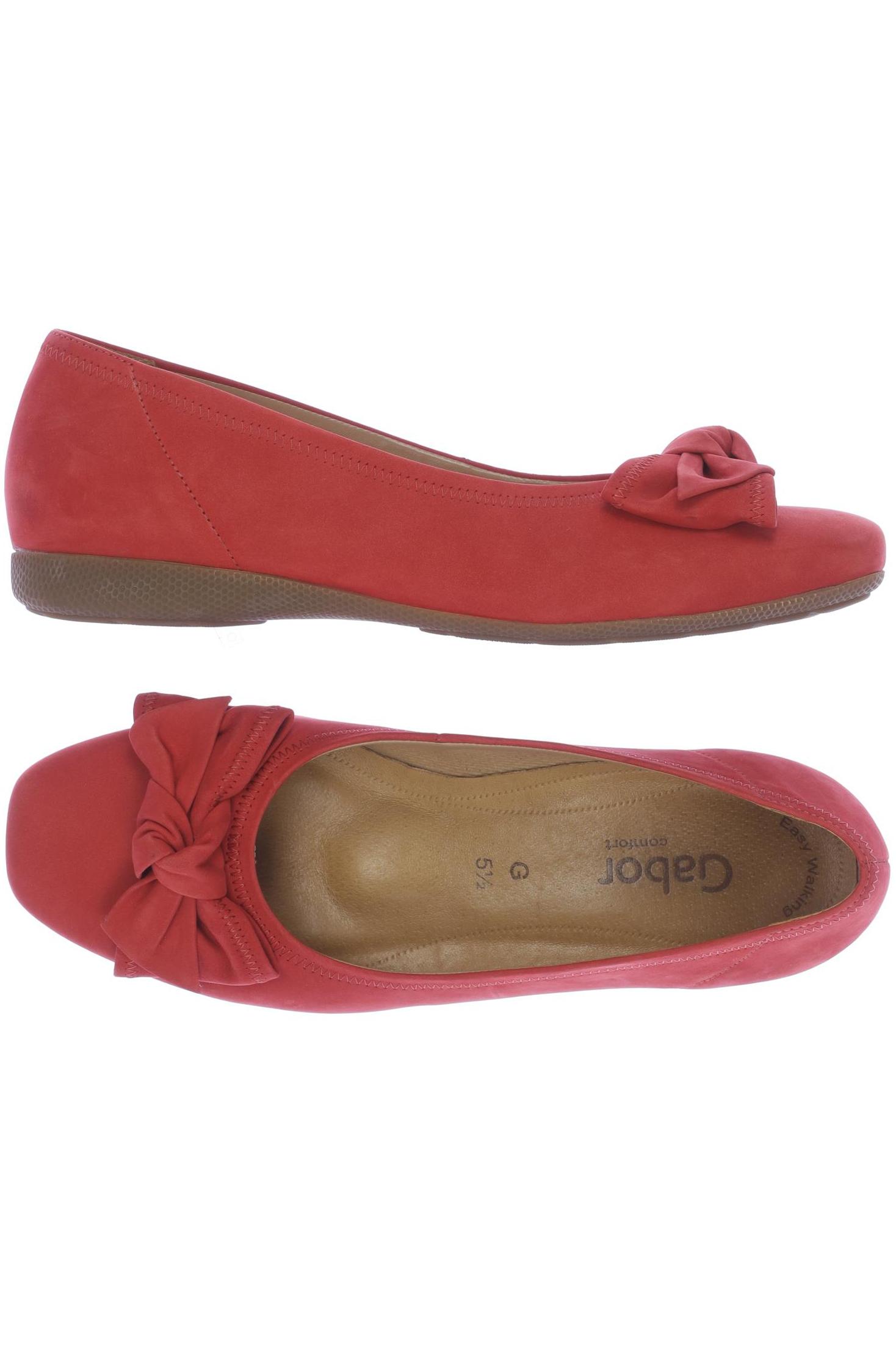 

Gabor Damen Ballerinas, rot, Gr. 5.5