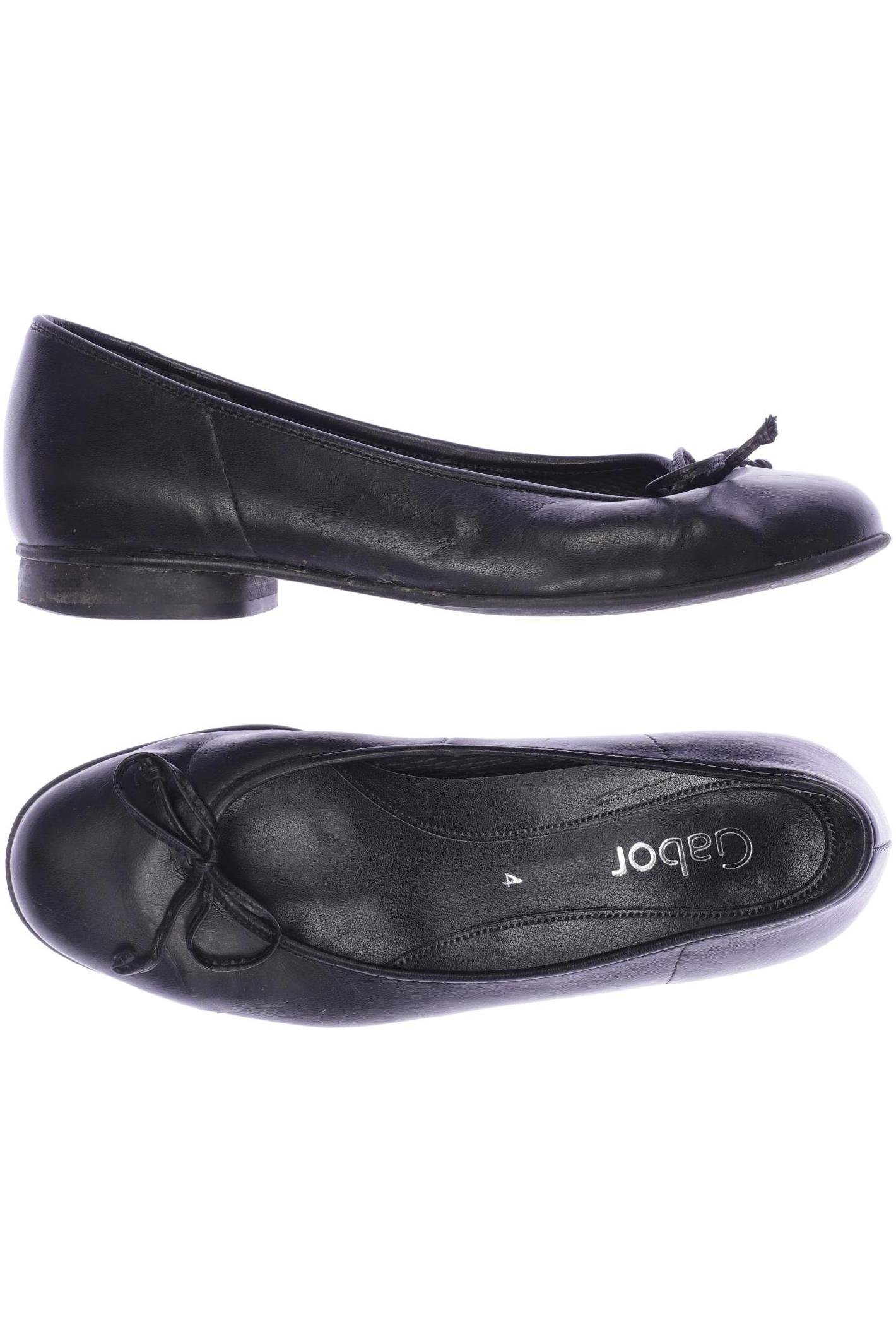 

Gabor Damen Ballerinas, schwarz, Gr. 4