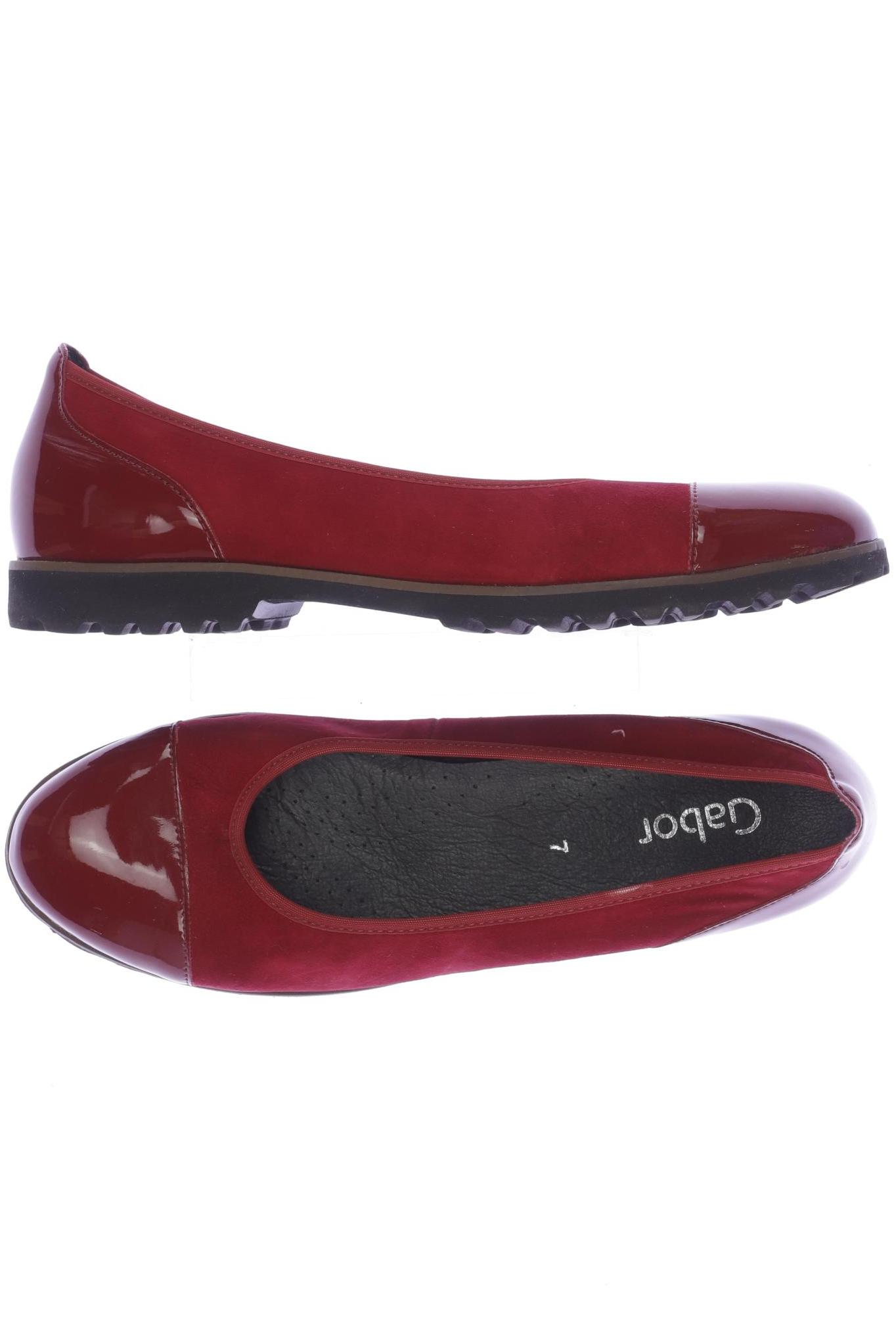 

Gabor Damen Ballerinas, rot, Gr. 7