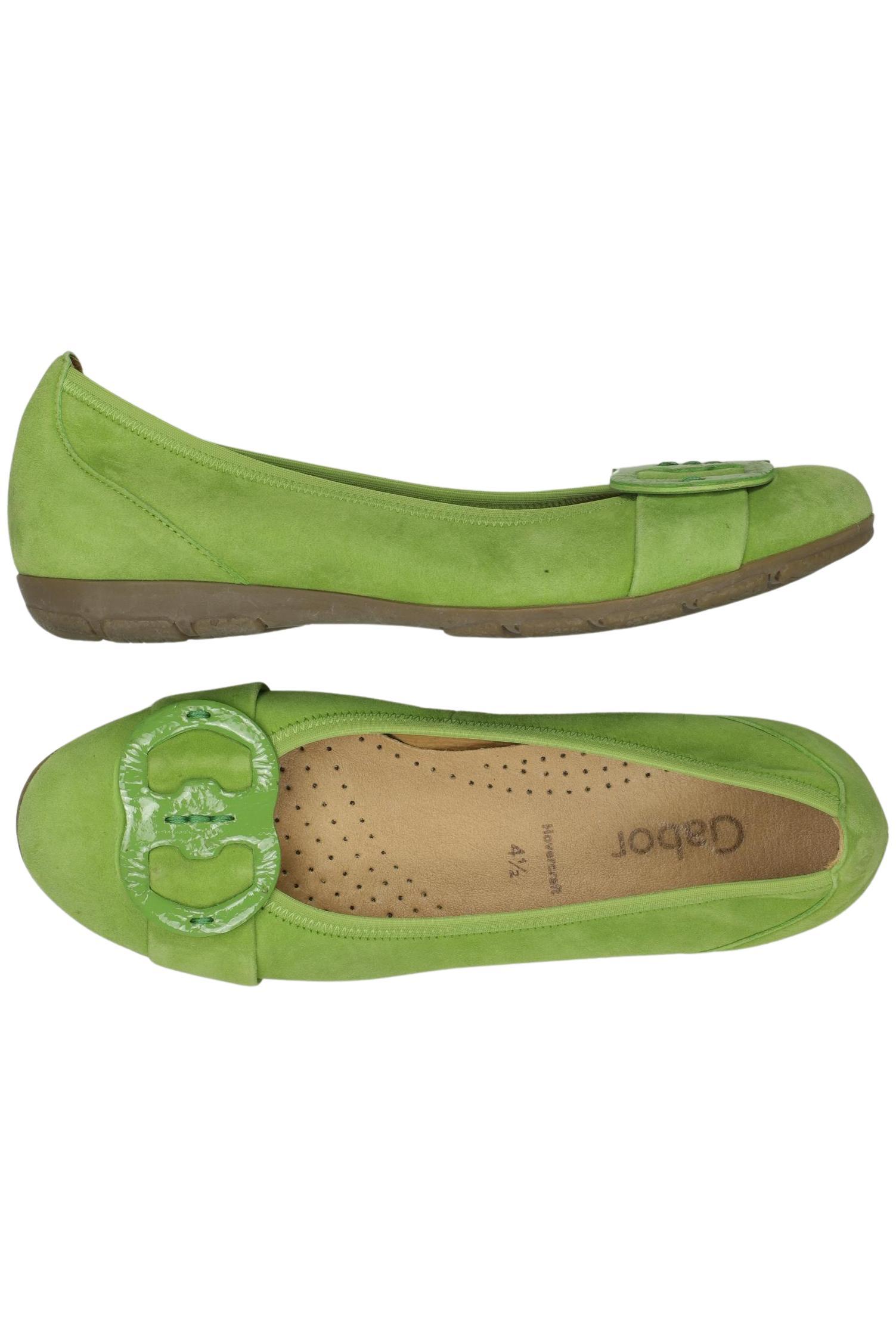 

Gabor Damen Ballerinas, grün, Gr. 4.5