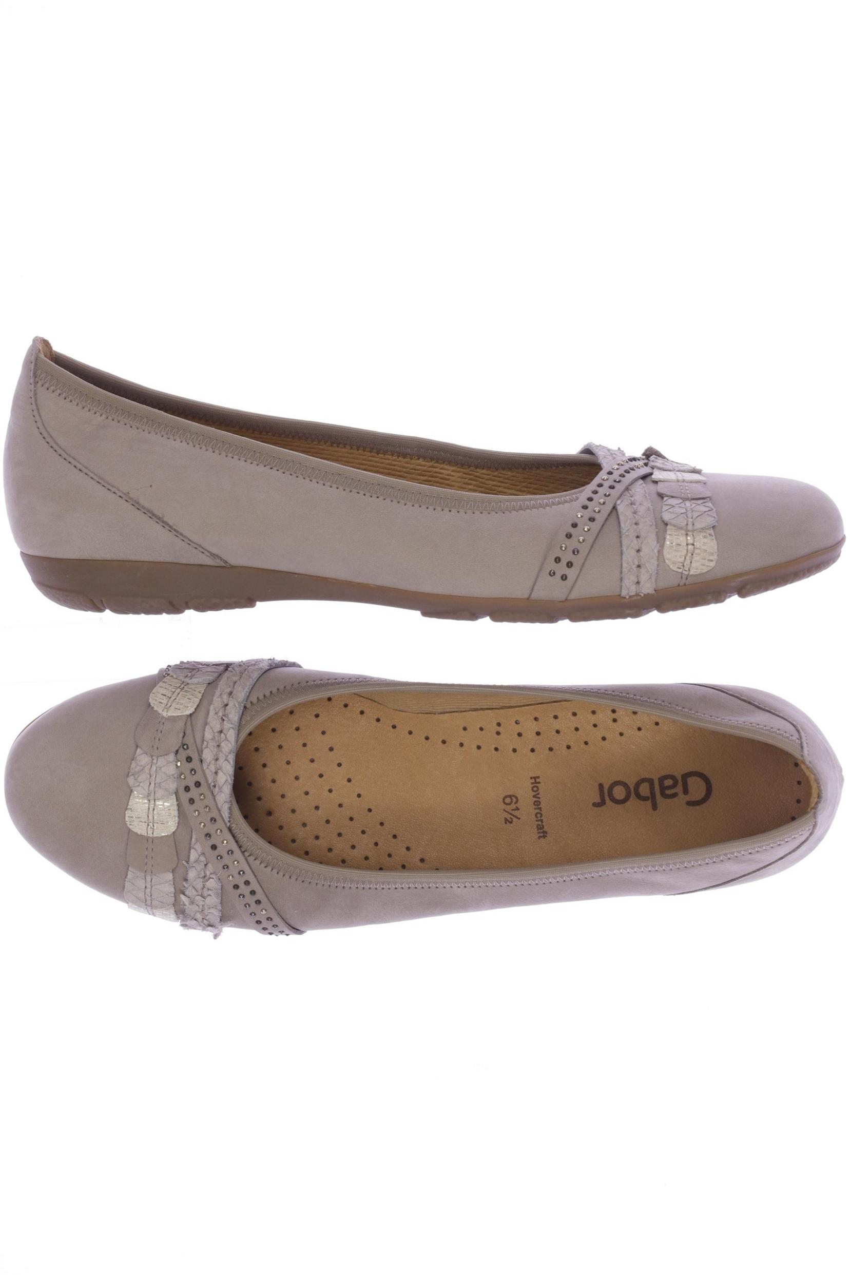 

Gabor Damen Ballerinas, beige, Gr. 6.5