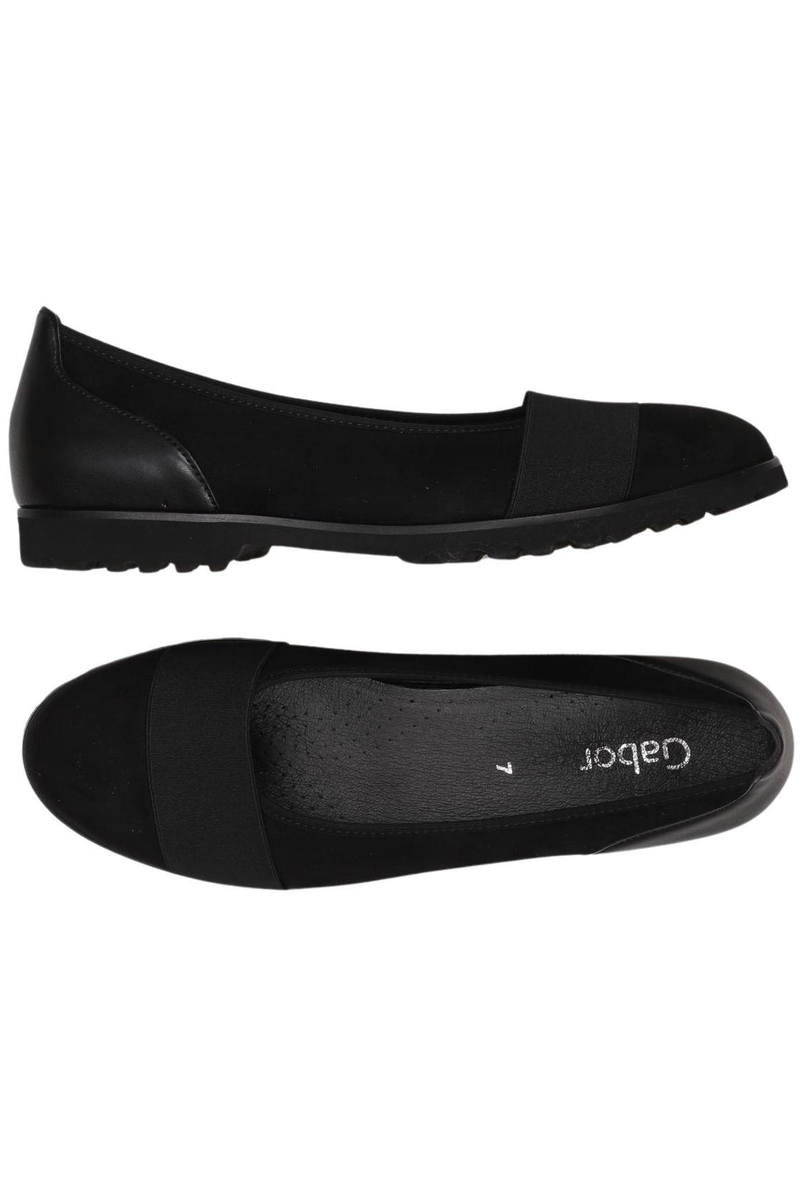 

Gabor Damen Ballerinas, schwarz, Gr. 7