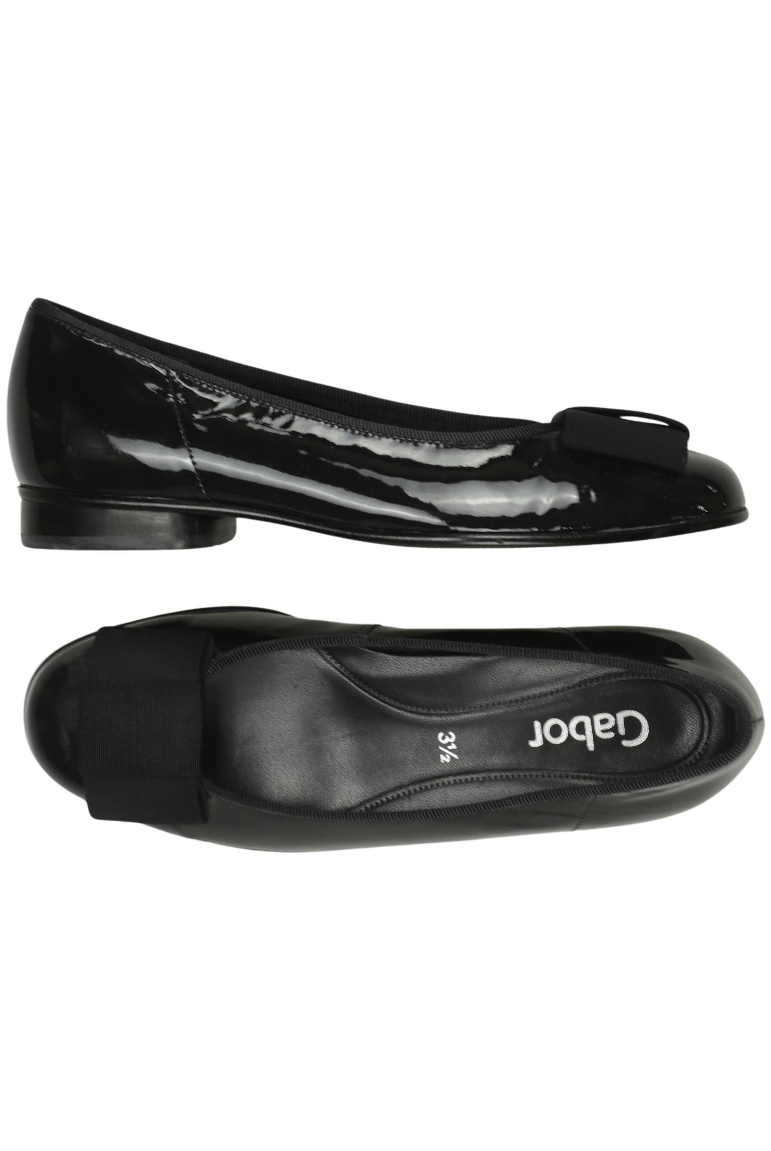 

Gabor Damen Ballerinas, schwarz, Gr. 3.5