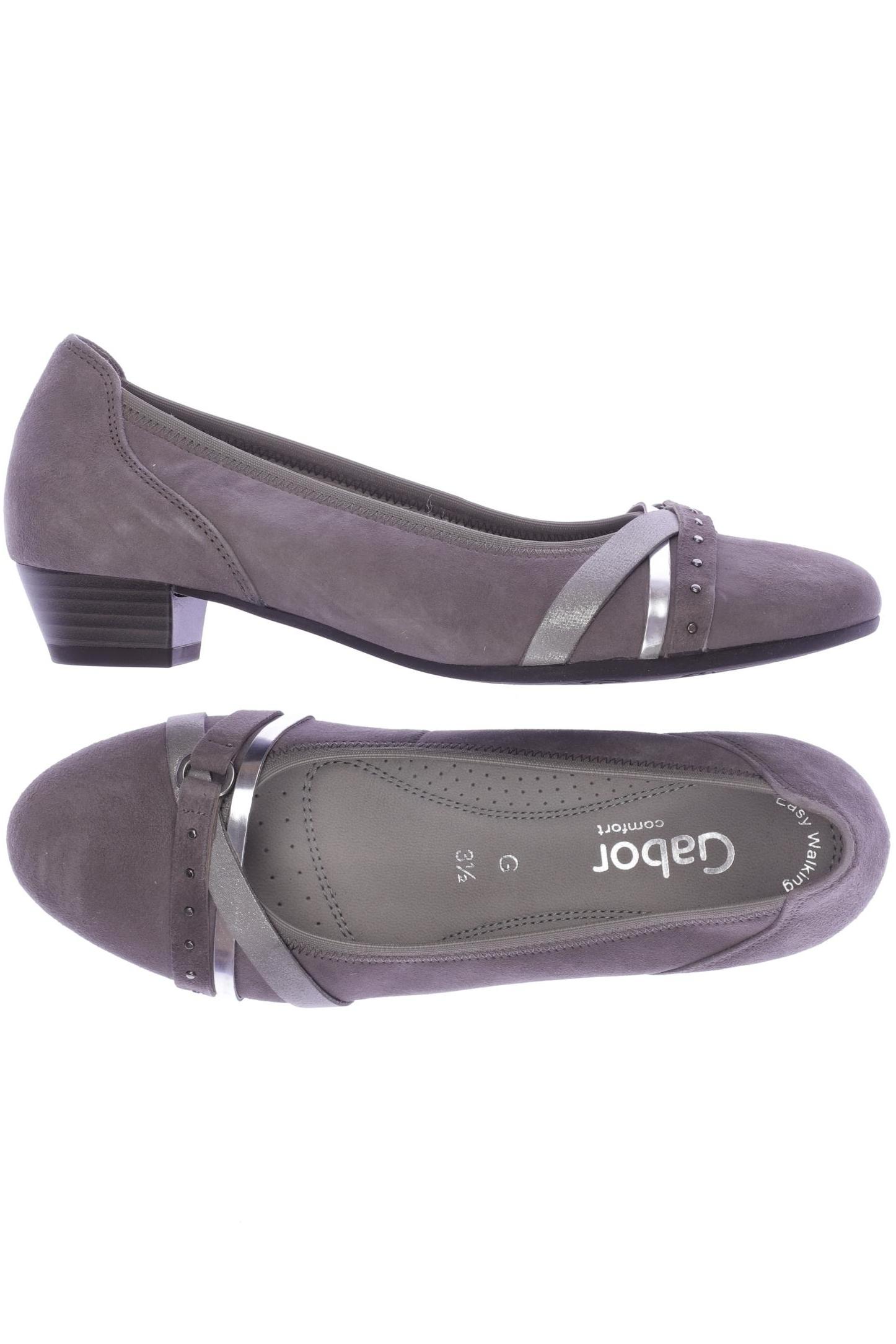 

Gabor Damen Ballerinas, grau, Gr. 3.5