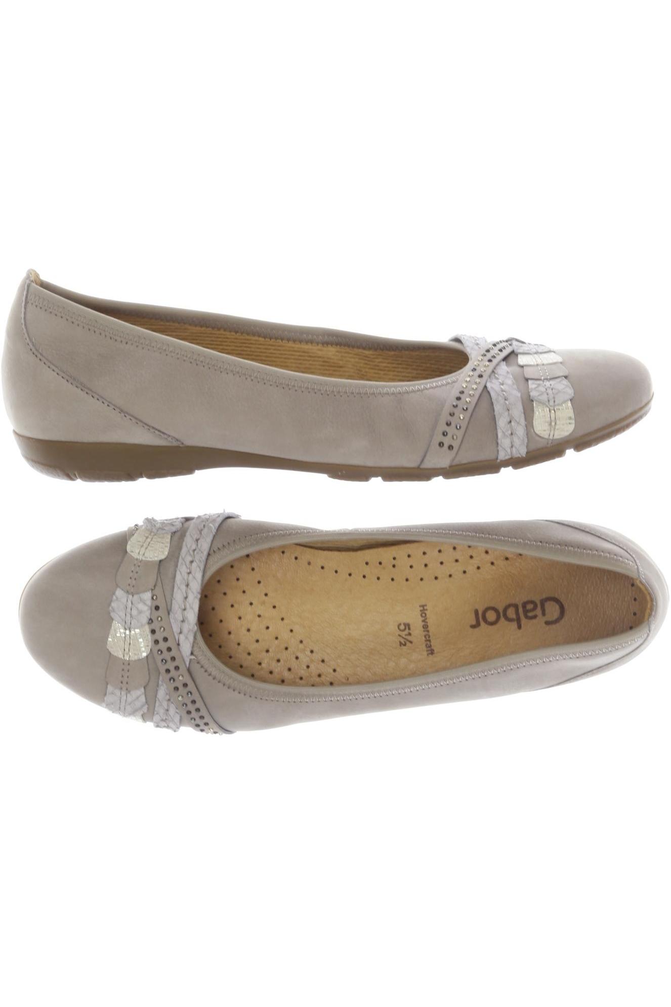 

Gabor Damen Ballerinas, beige, Gr. 5.5