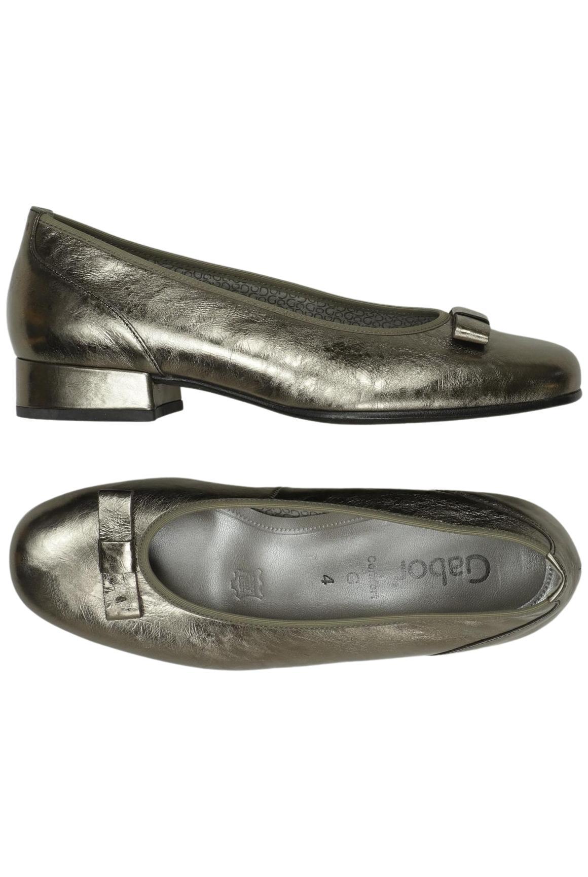 

Gabor Damen Ballerinas, silber, Gr. 4