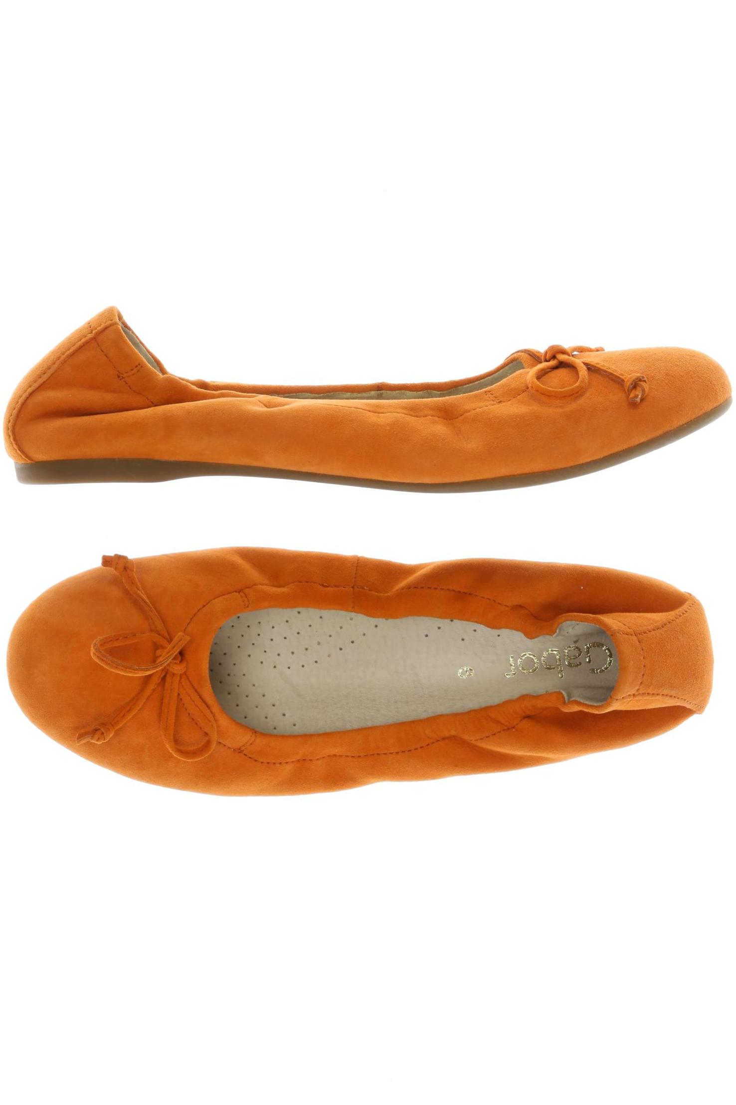 

Gabor Damen Ballerinas, orange, Gr. 6