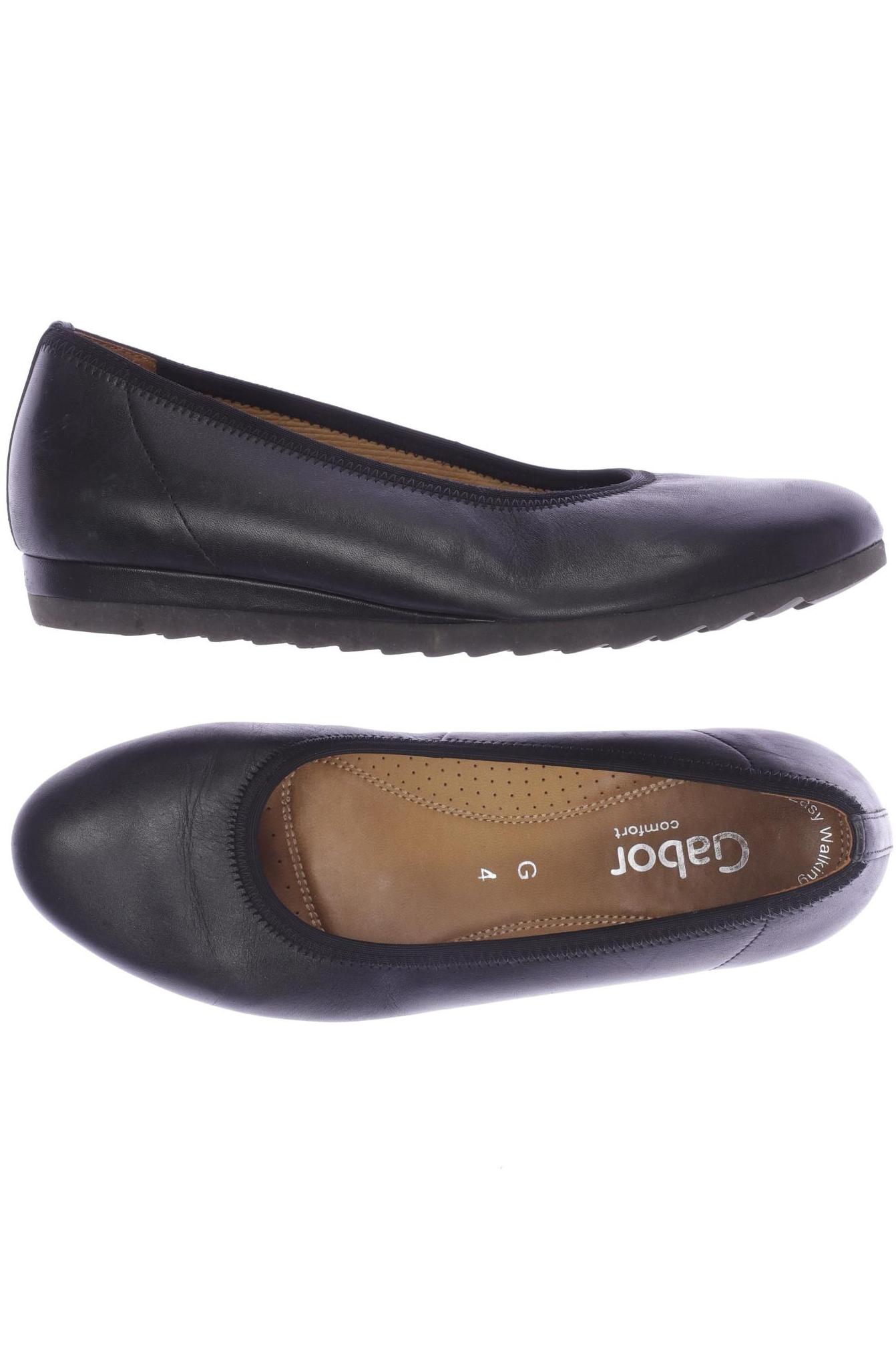 

Gabor Damen Ballerinas, schwarz, Gr. 4