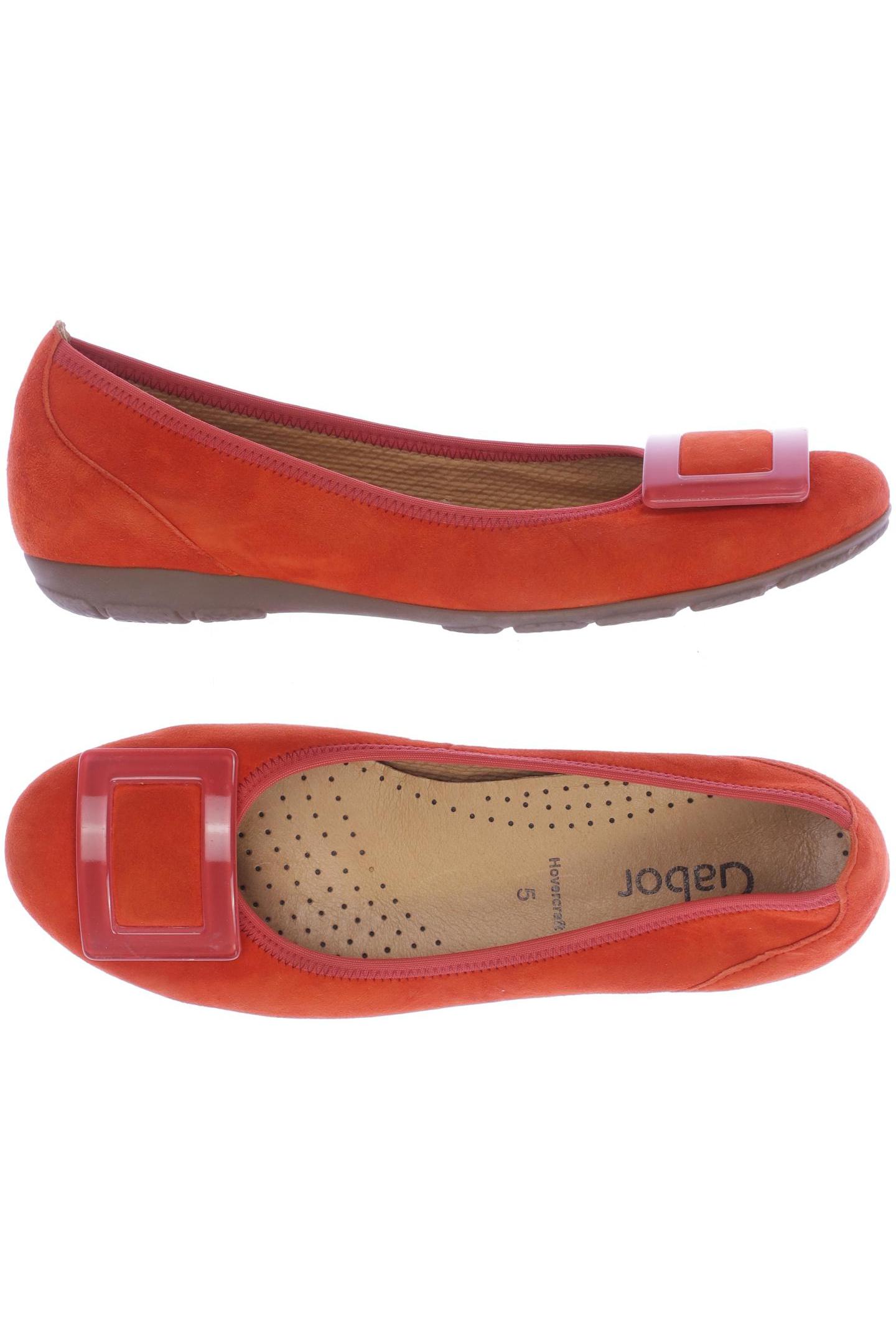 

Gabor Damen Ballerinas, rot, Gr. 5