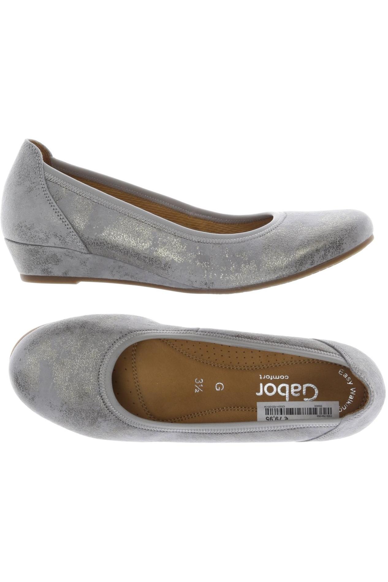 

Gabor Damen Ballerinas, grau, Gr. 3.5
