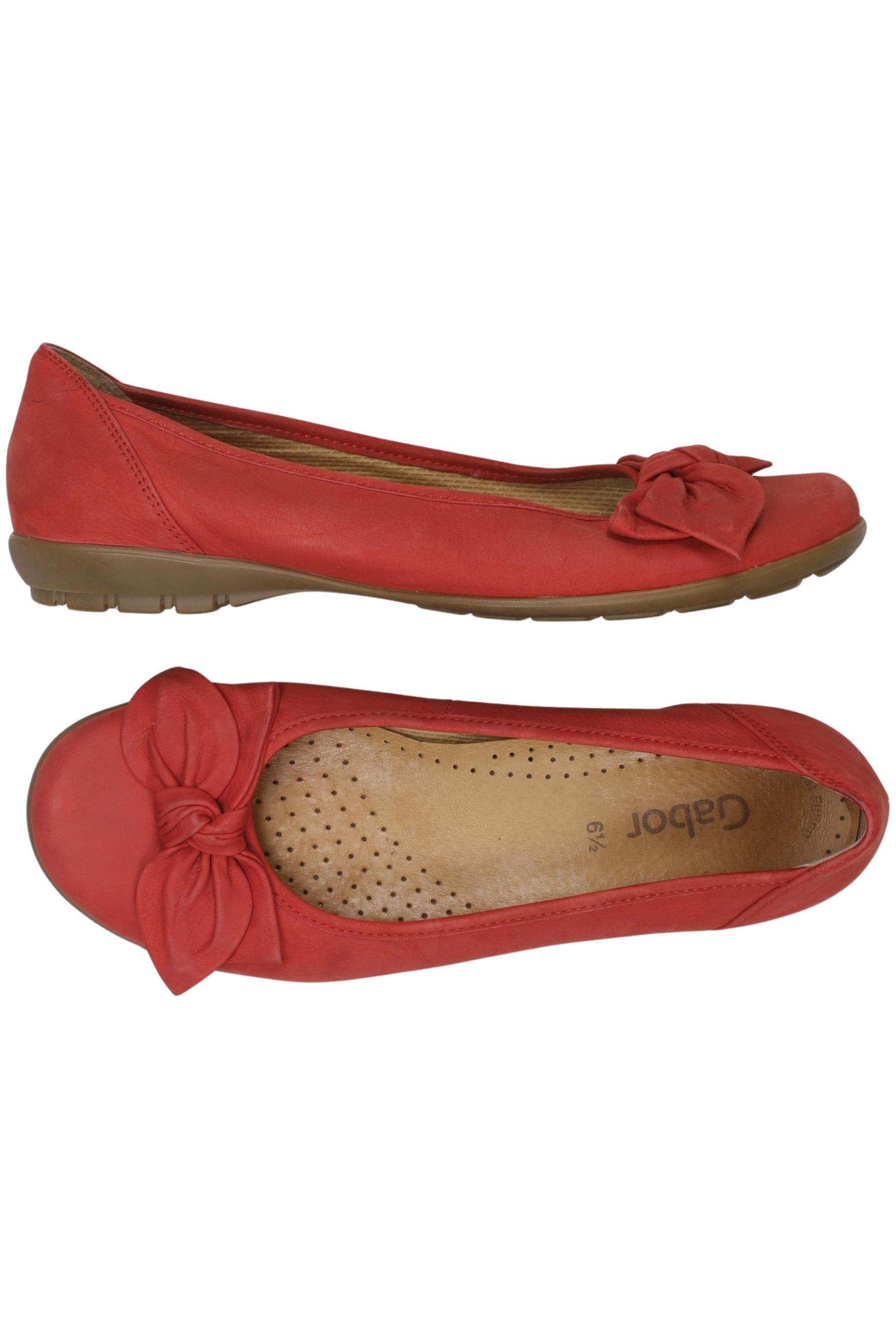 

Gabor Damen Ballerinas, rot, Gr. 6.5