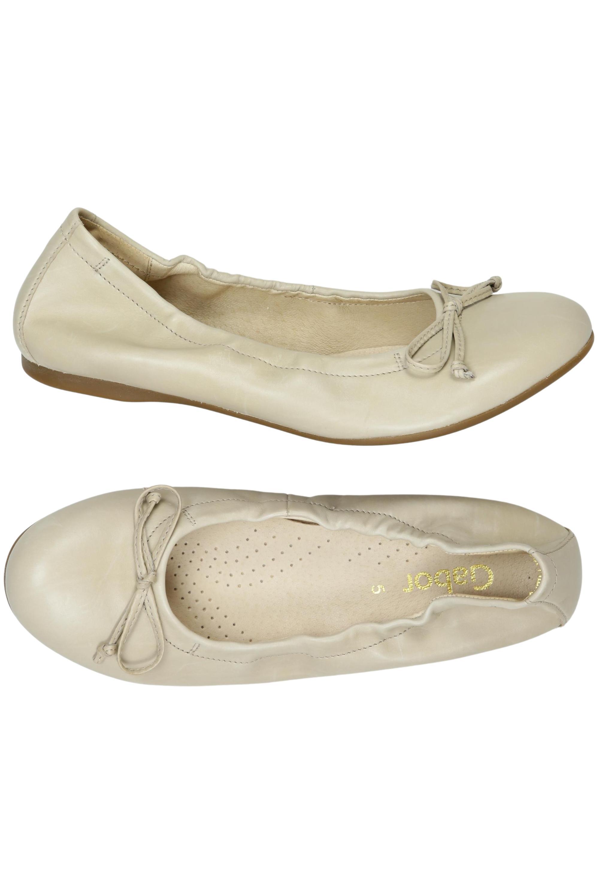 

Gabor Damen Ballerinas, beige, Gr. 5