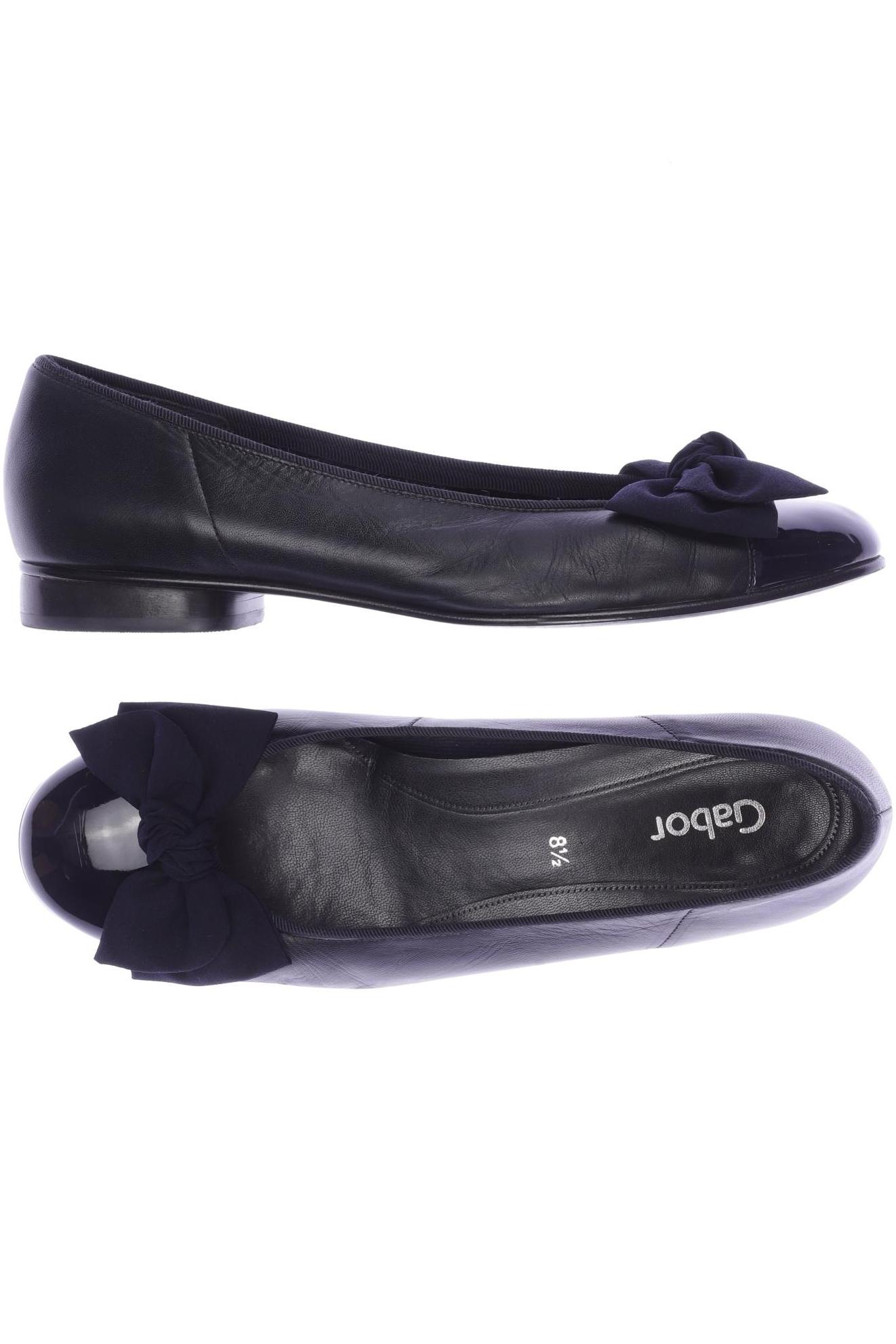 

Gabor Damen Ballerinas, schwarz, Gr. 8.5