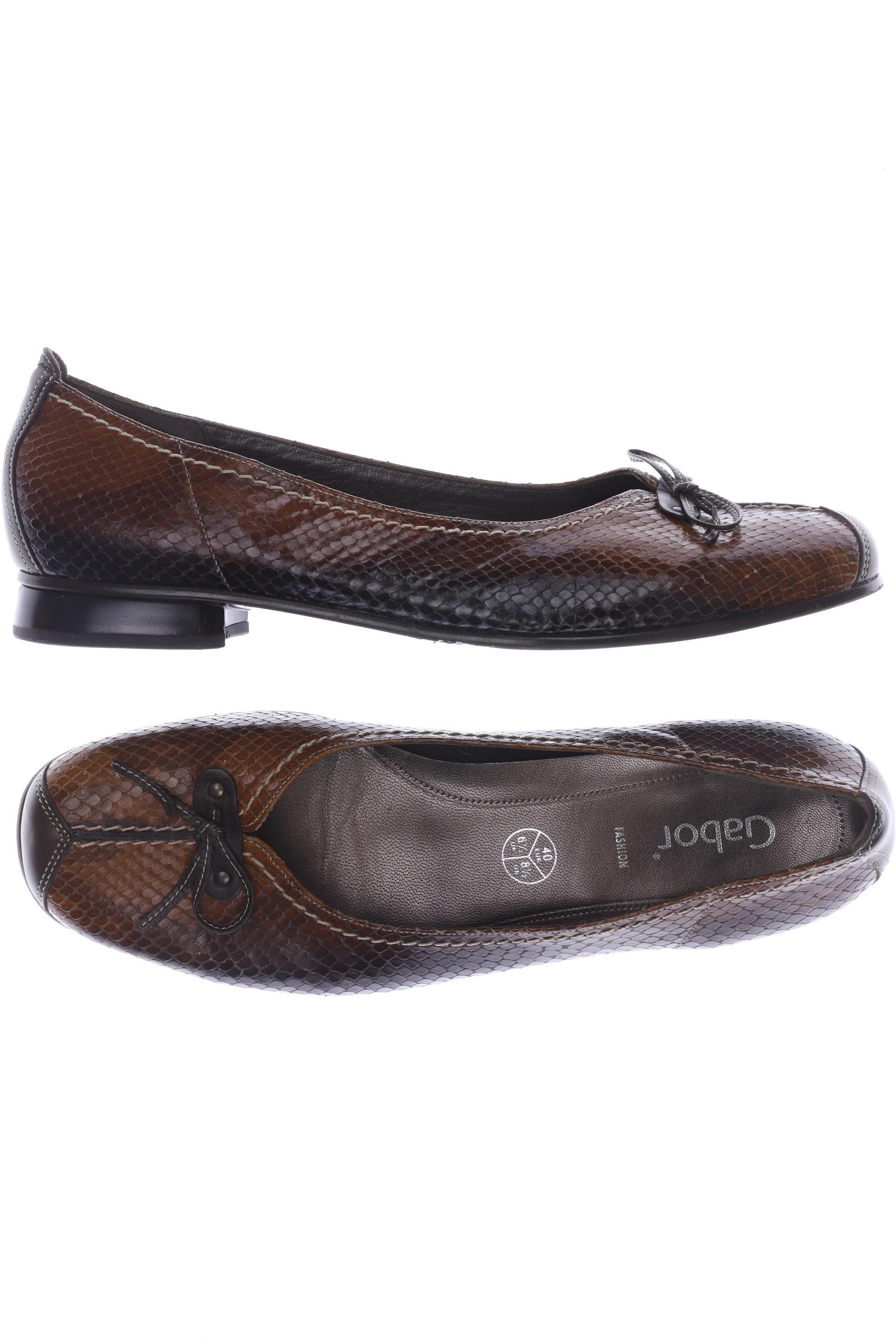 

Gabor Damen Ballerinas, braun, Gr. 40