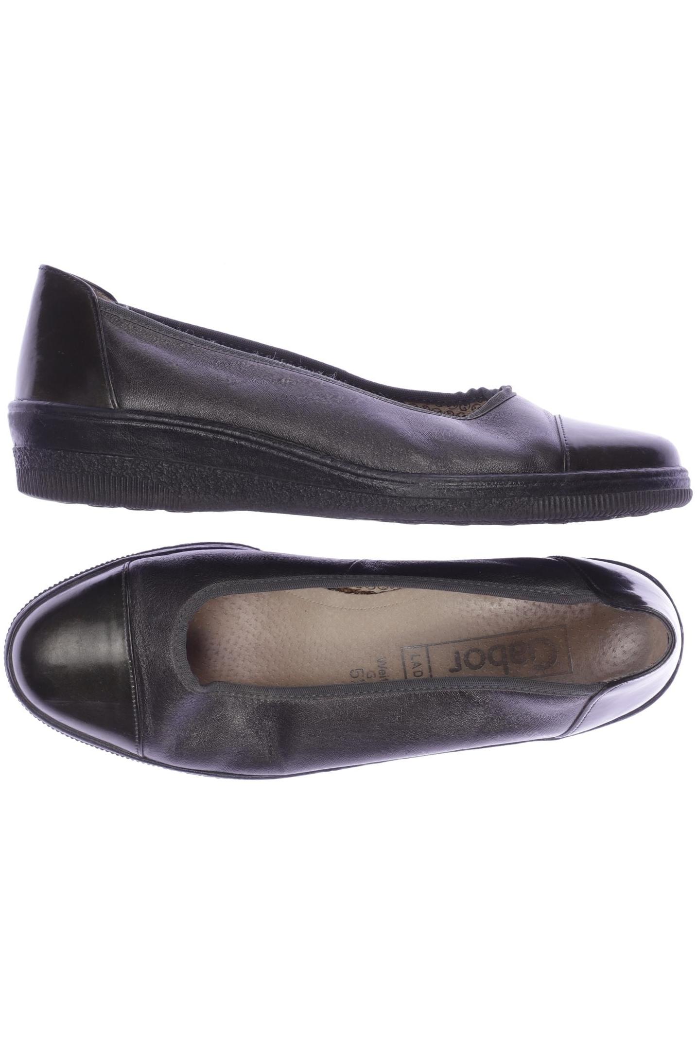 

Gabor Damen Ballerinas, schwarz, Gr. 5.5