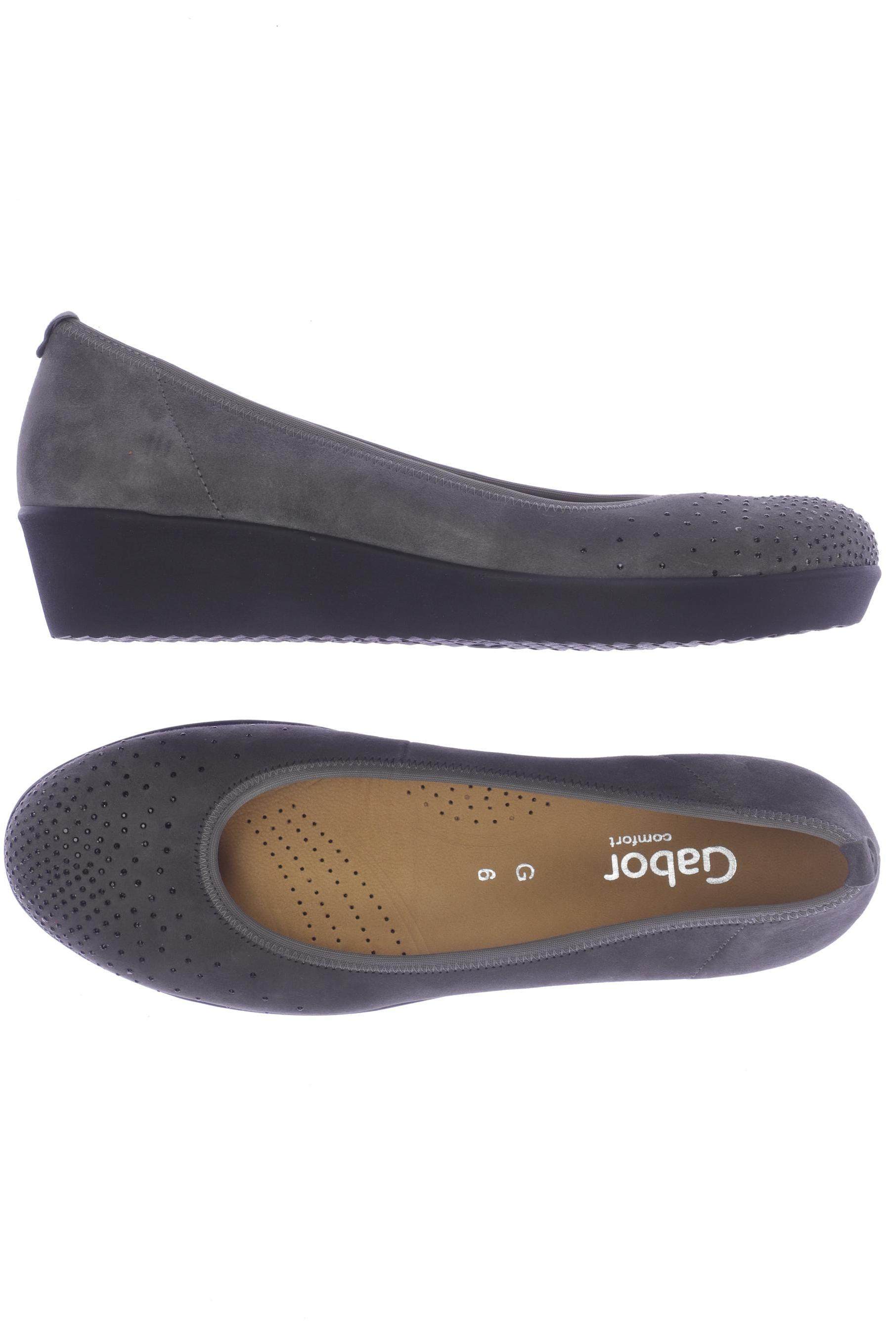 

Gabor Damen Ballerinas, grau, Gr. 6
