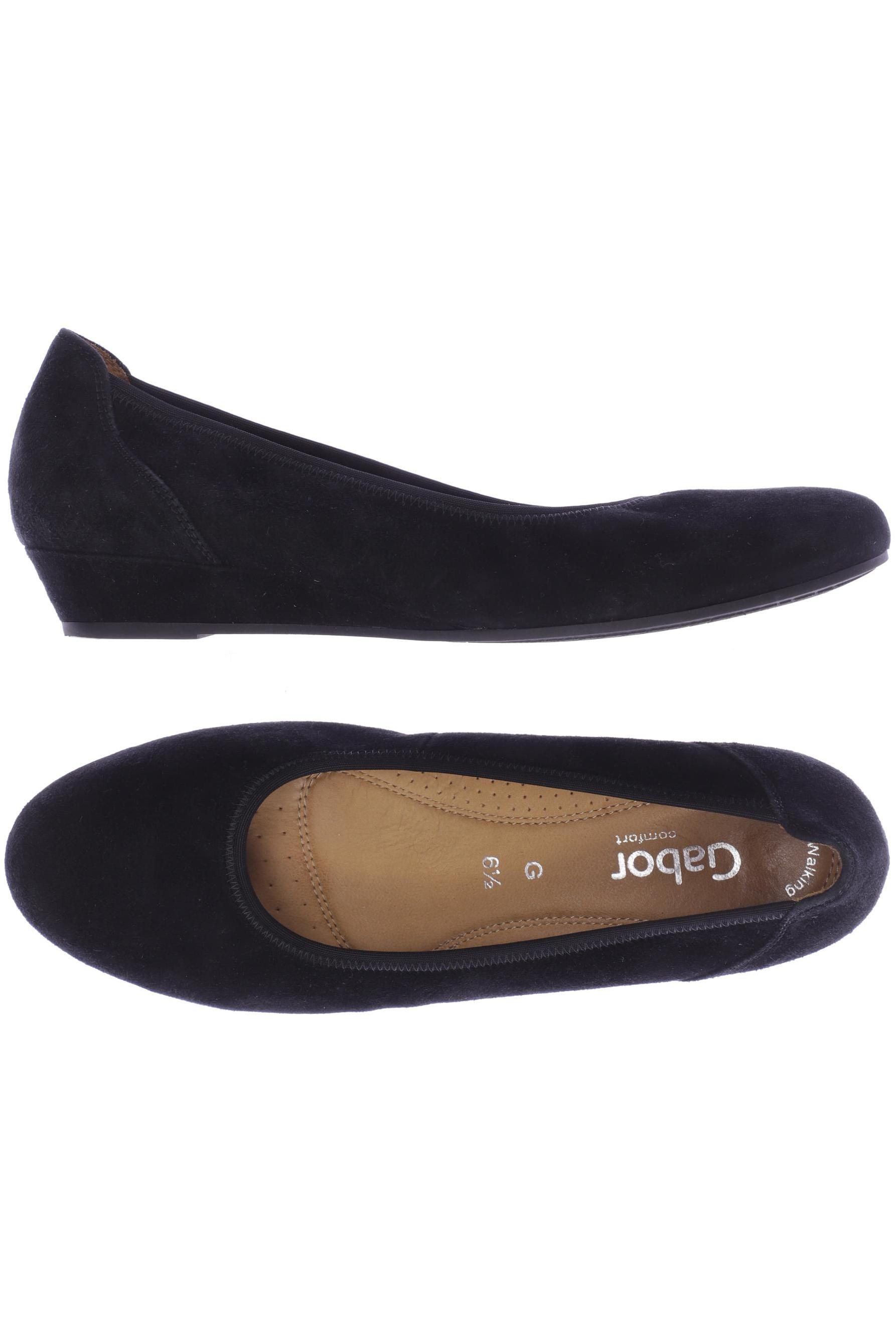 

Gabor Damen Ballerinas, schwarz, Gr. 6.5