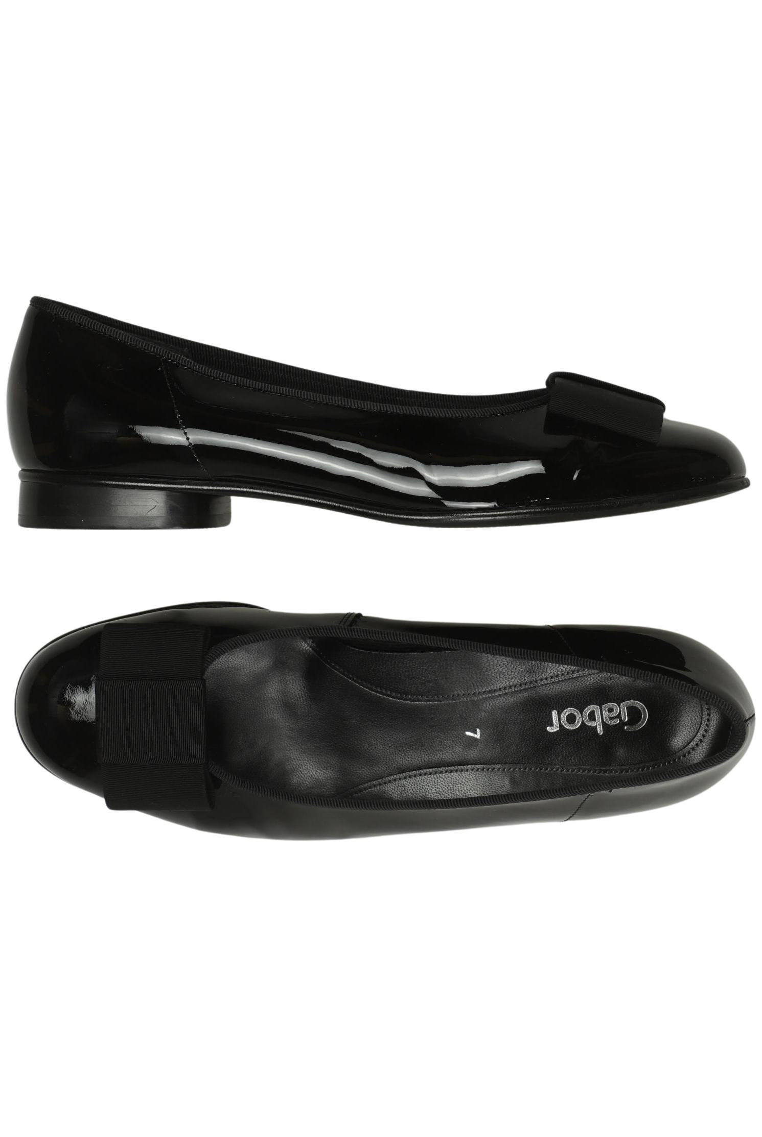 

Gabor Damen Ballerinas, schwarz, Gr. 7