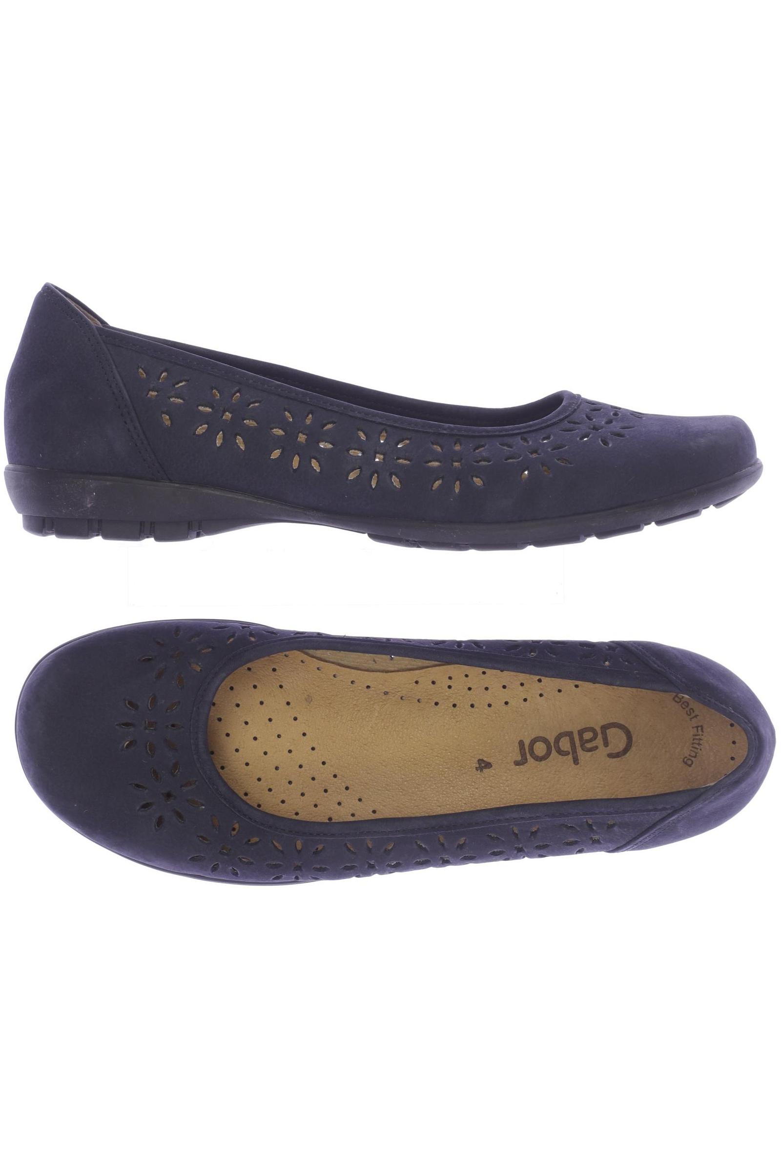 

Gabor Damen Ballerinas, marineblau, Gr. 4