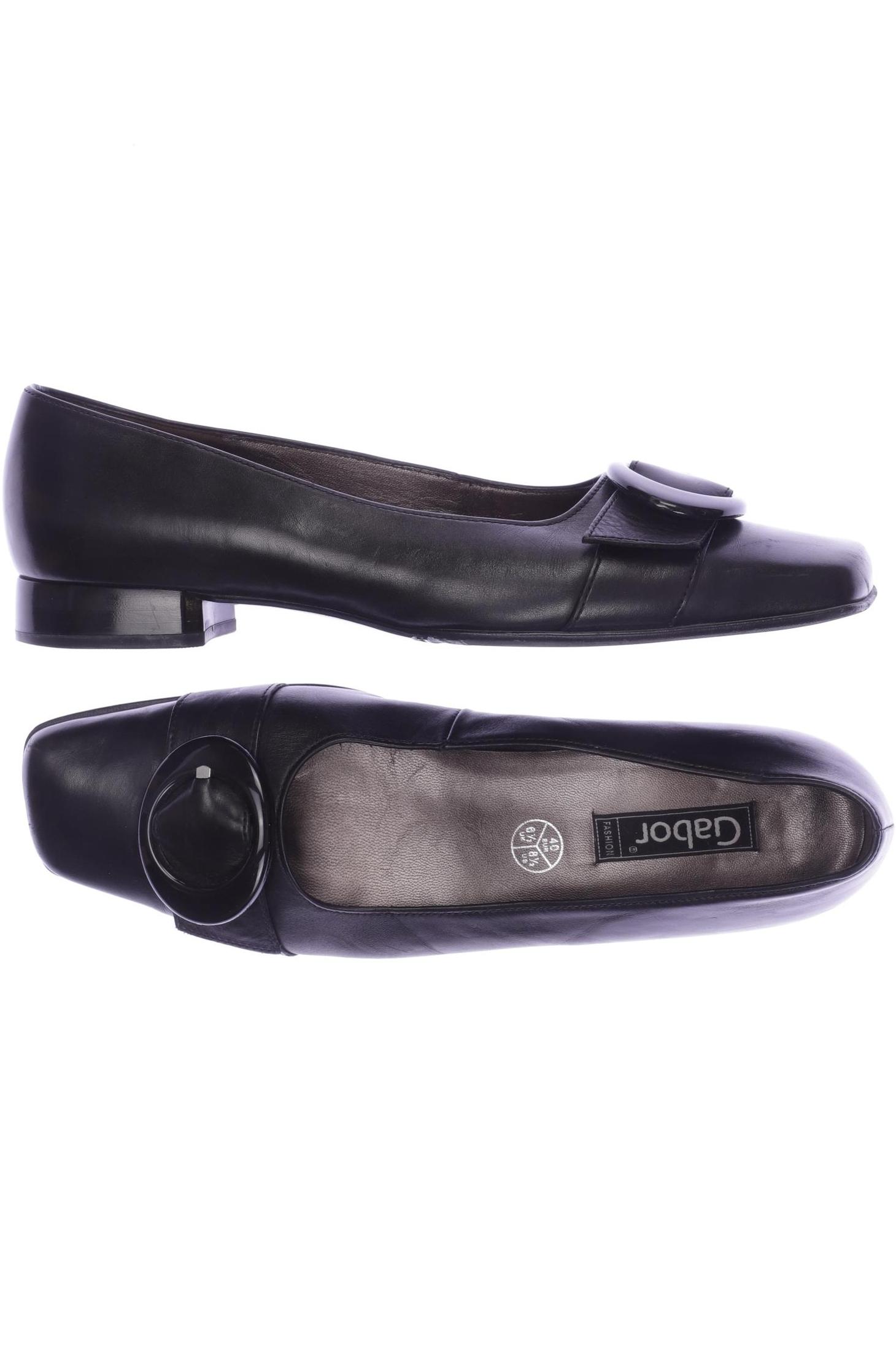 

Gabor Damen Ballerinas, schwarz, Gr. 40
