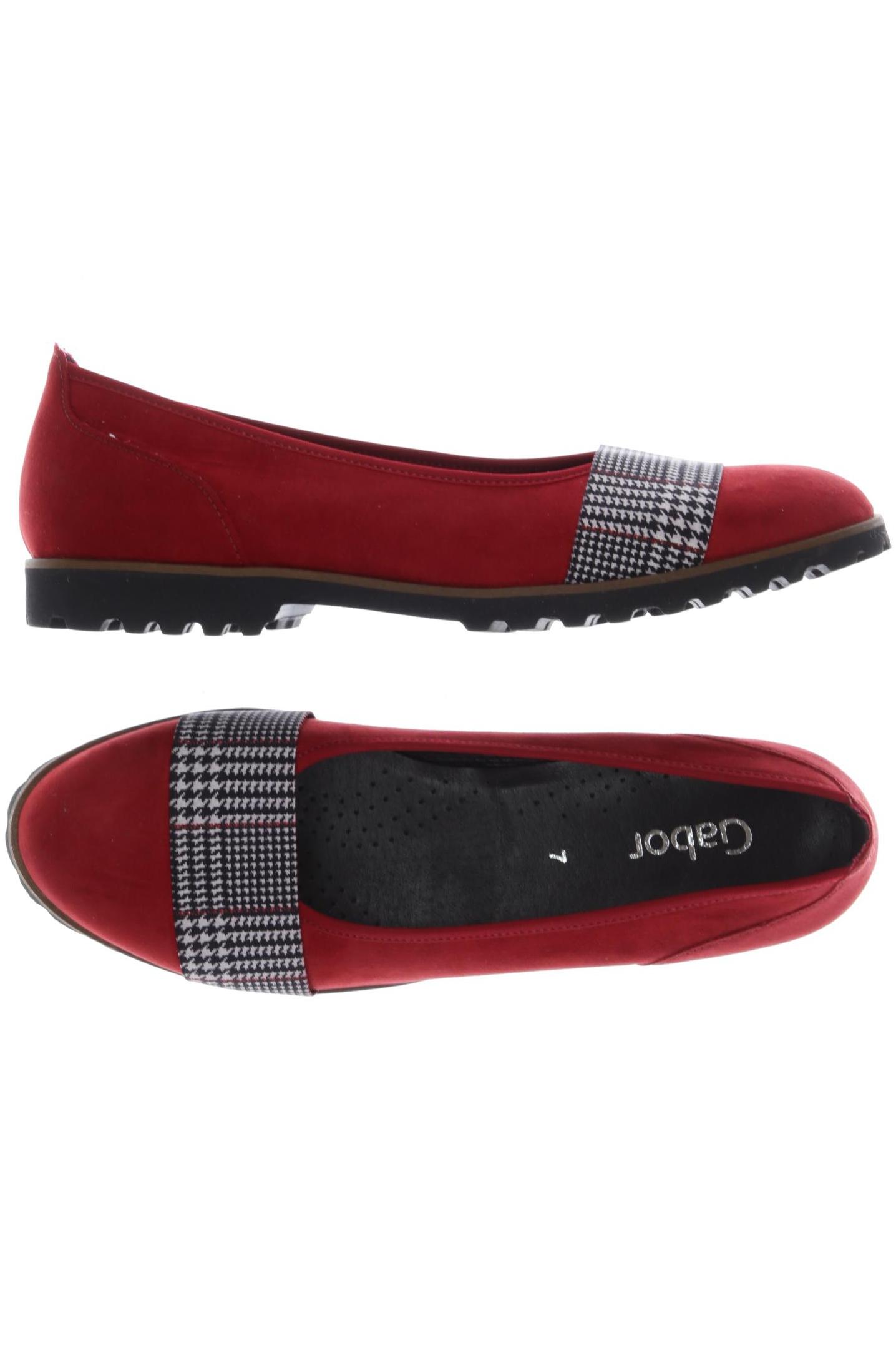 

Gabor Damen Ballerinas, rot, Gr. 7