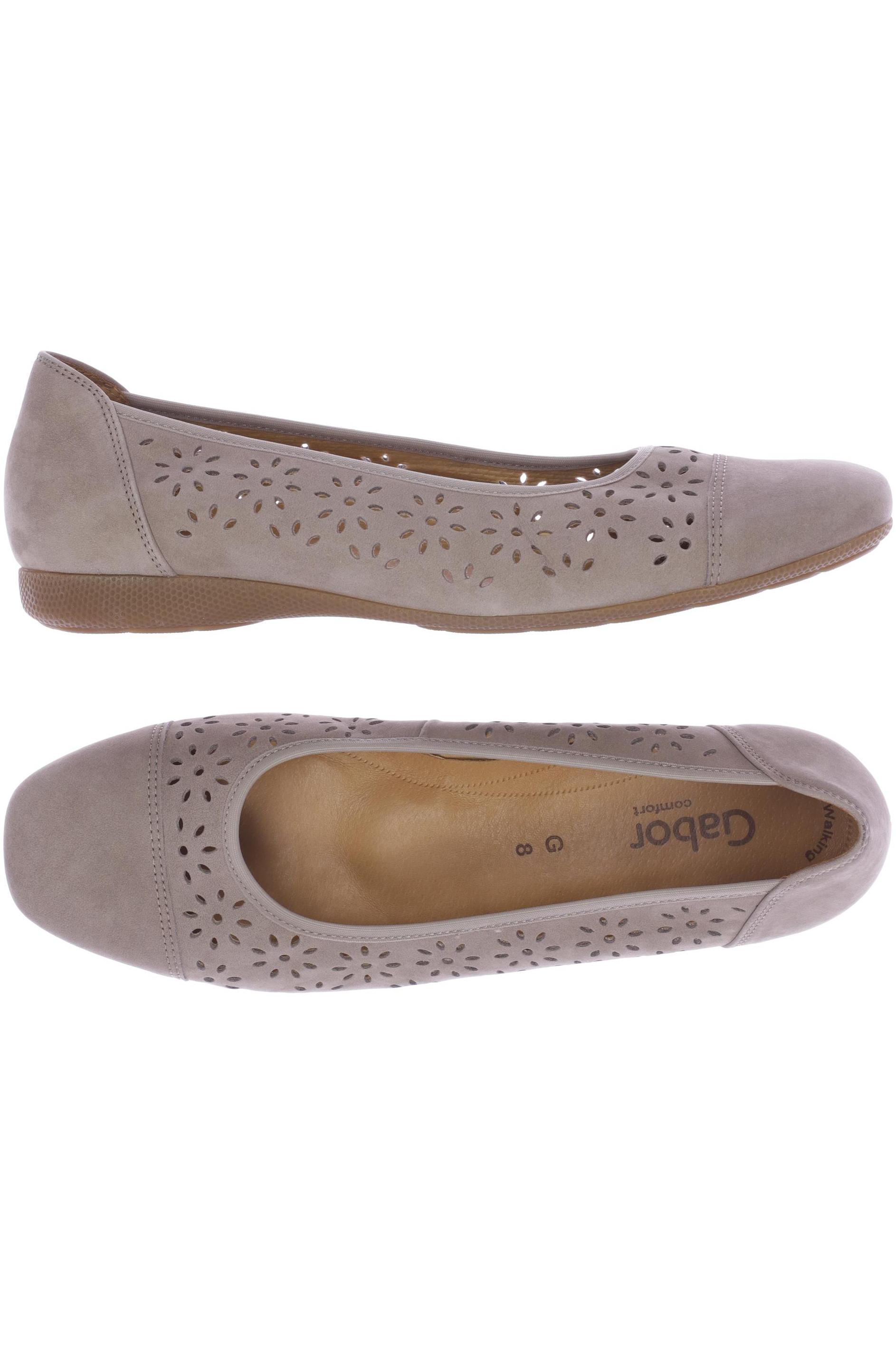 

Gabor Damen Ballerinas, beige, Gr. 8
