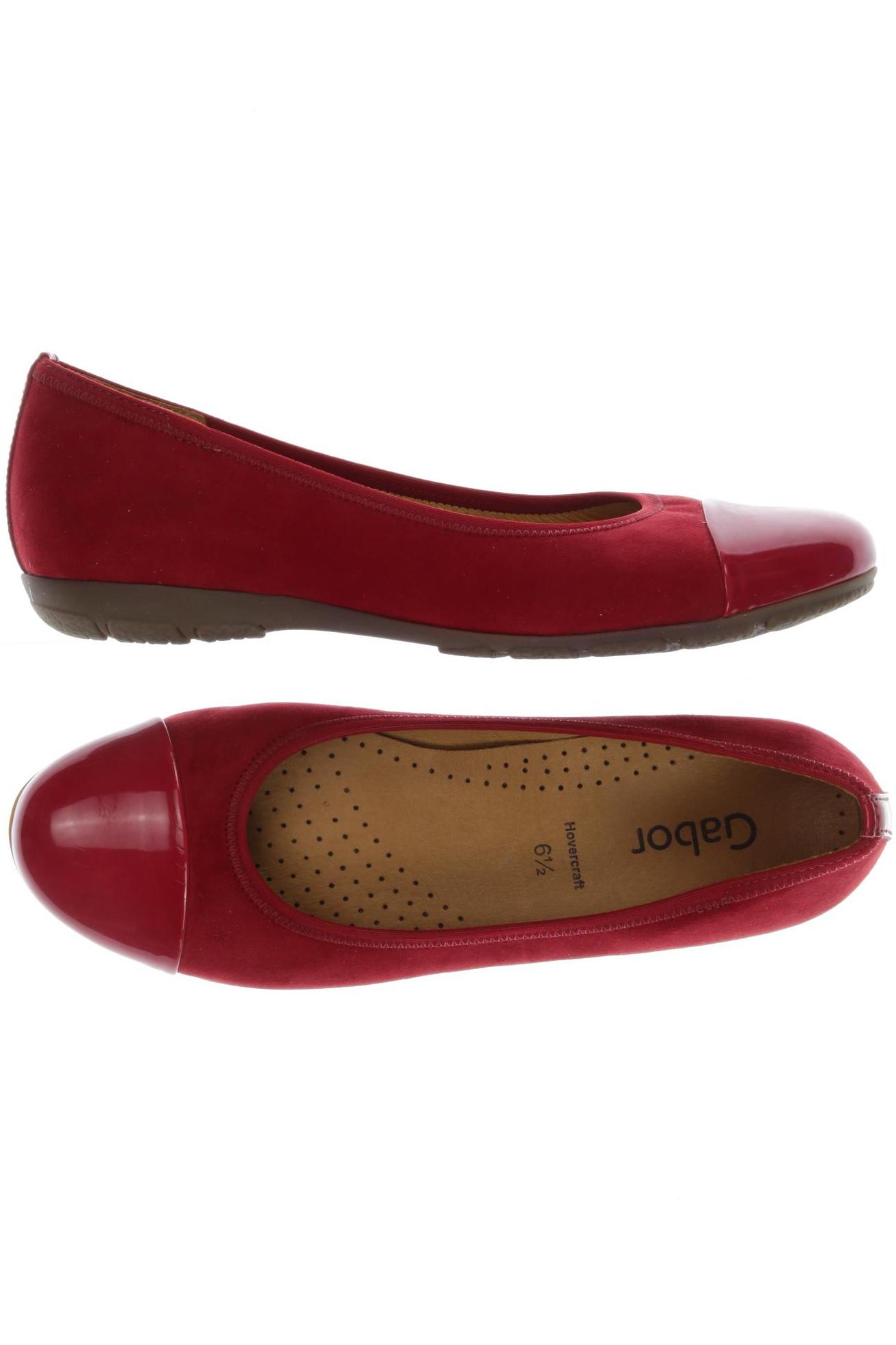 

Gabor Damen Ballerinas, rot, Gr. 6.5