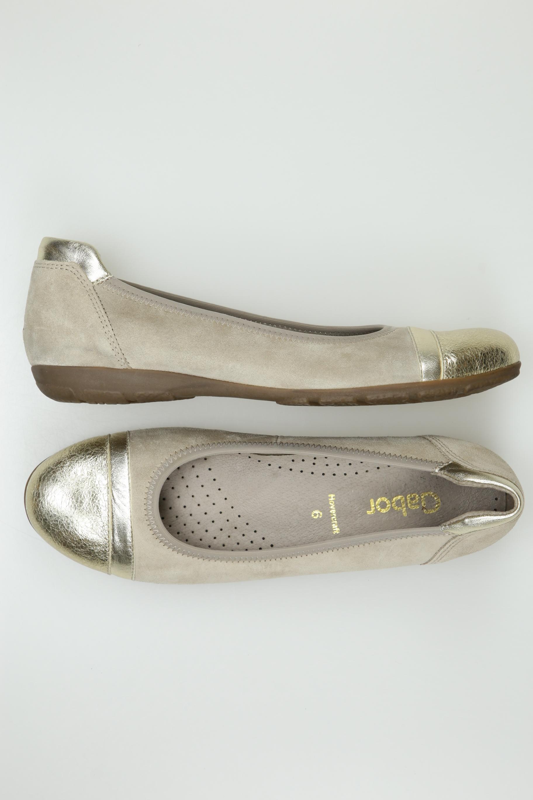 

Gabor Damen Ballerinas, beige, Gr. 6